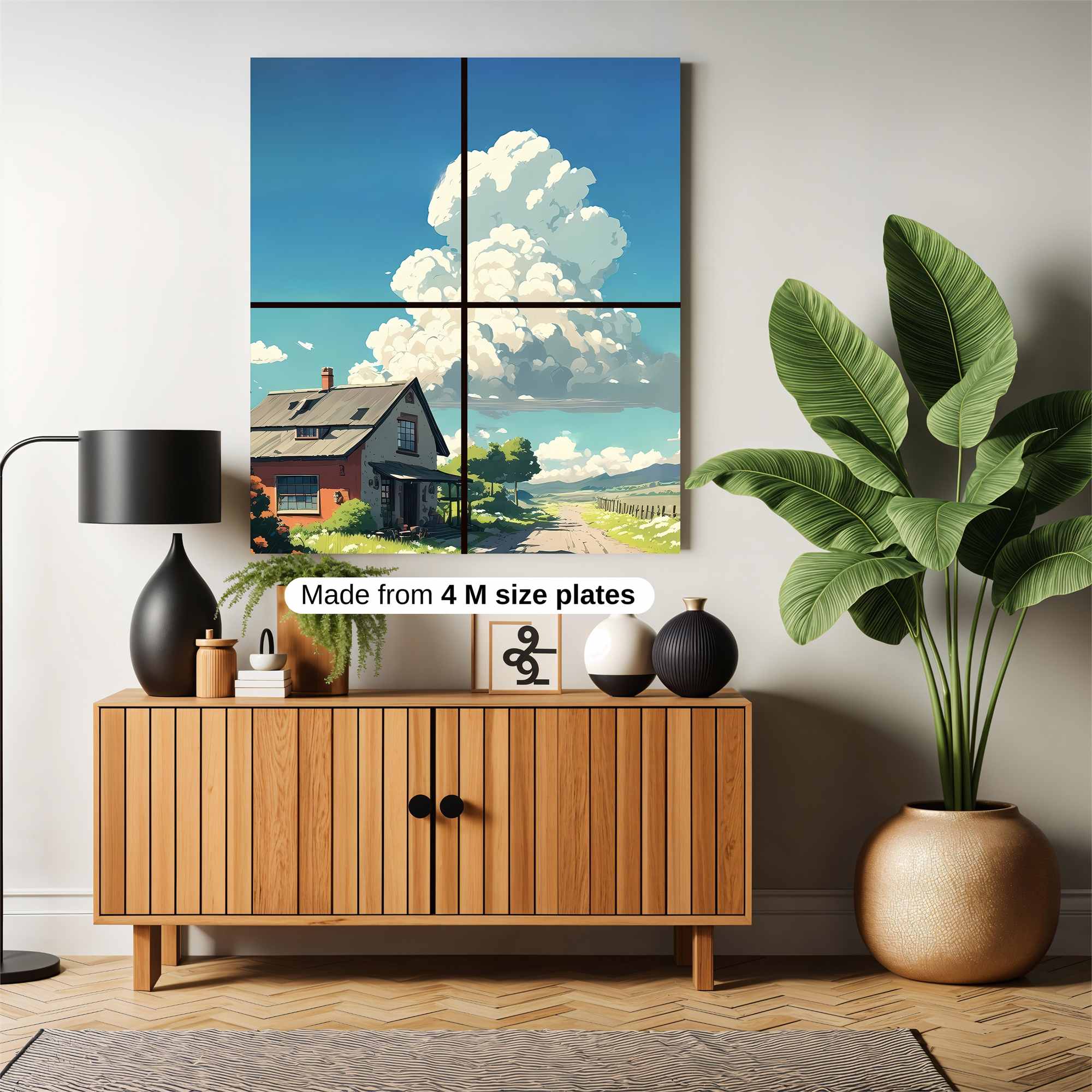 Cottage Serenity Safe Wall Magnetic / M