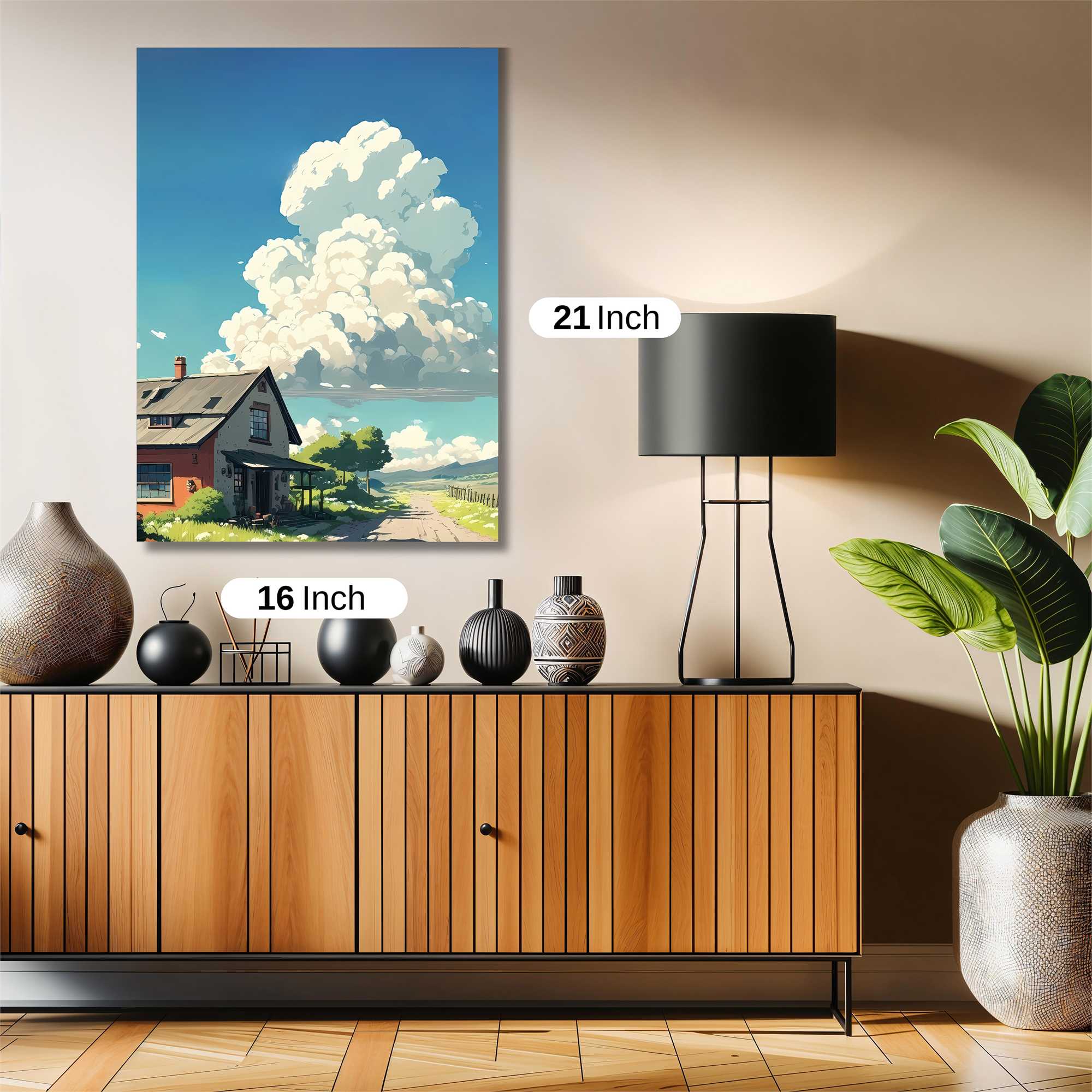 Cottage Serenity Safe Wall Magnetic / M