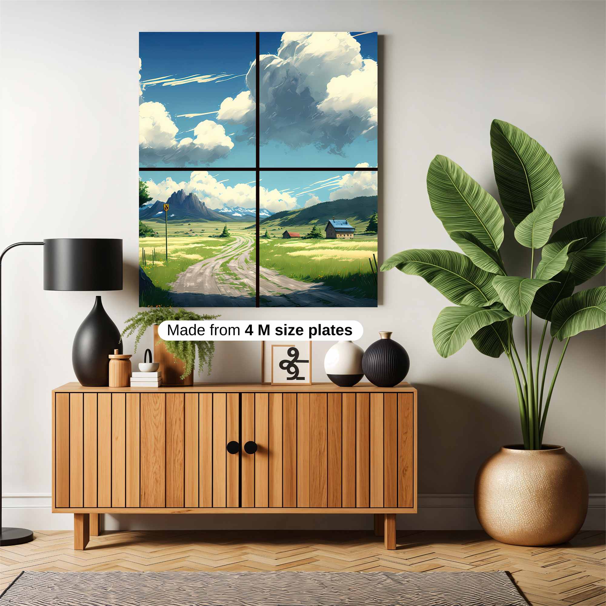 Countryside Bliss Safe Wall Magnetic / M