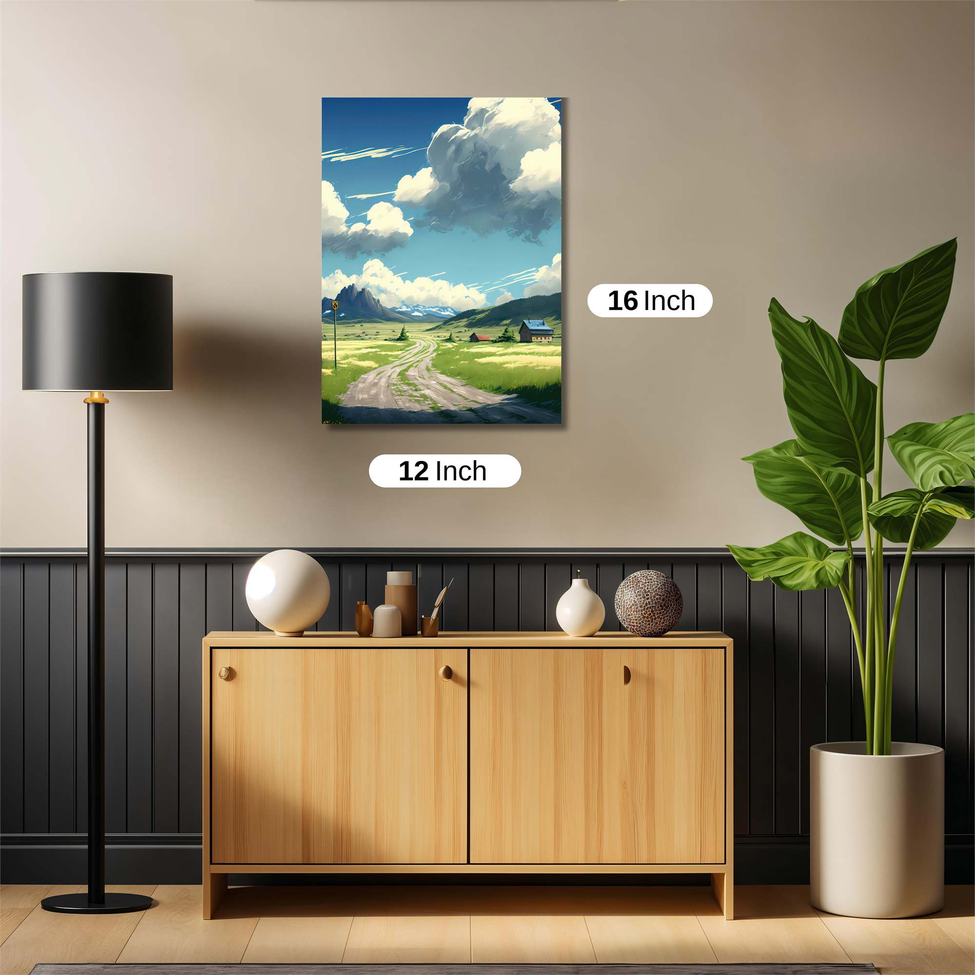 Countryside Bliss Safe Wall Magnetic / M