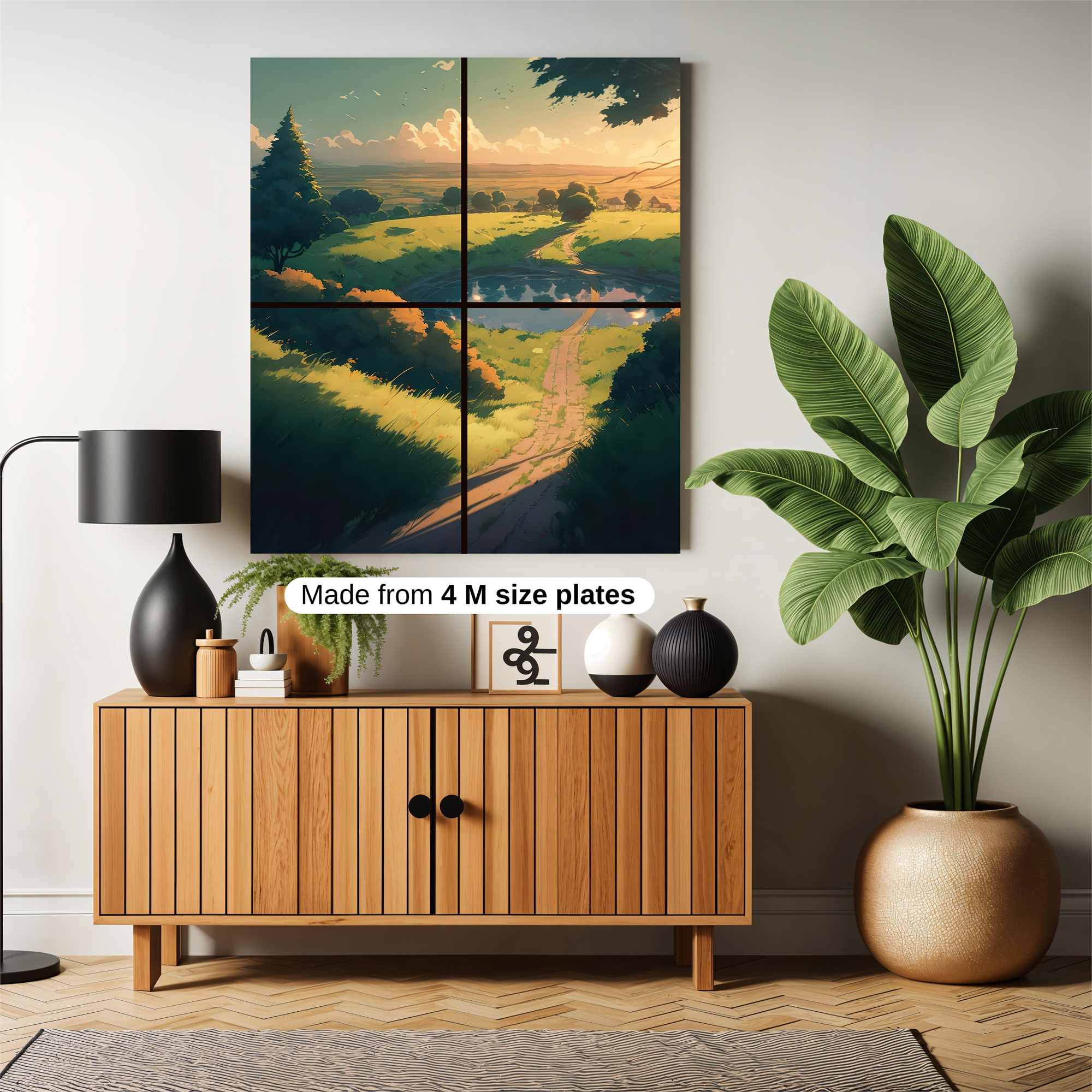 Sunset Serenity Safe Wall Magnetic / M