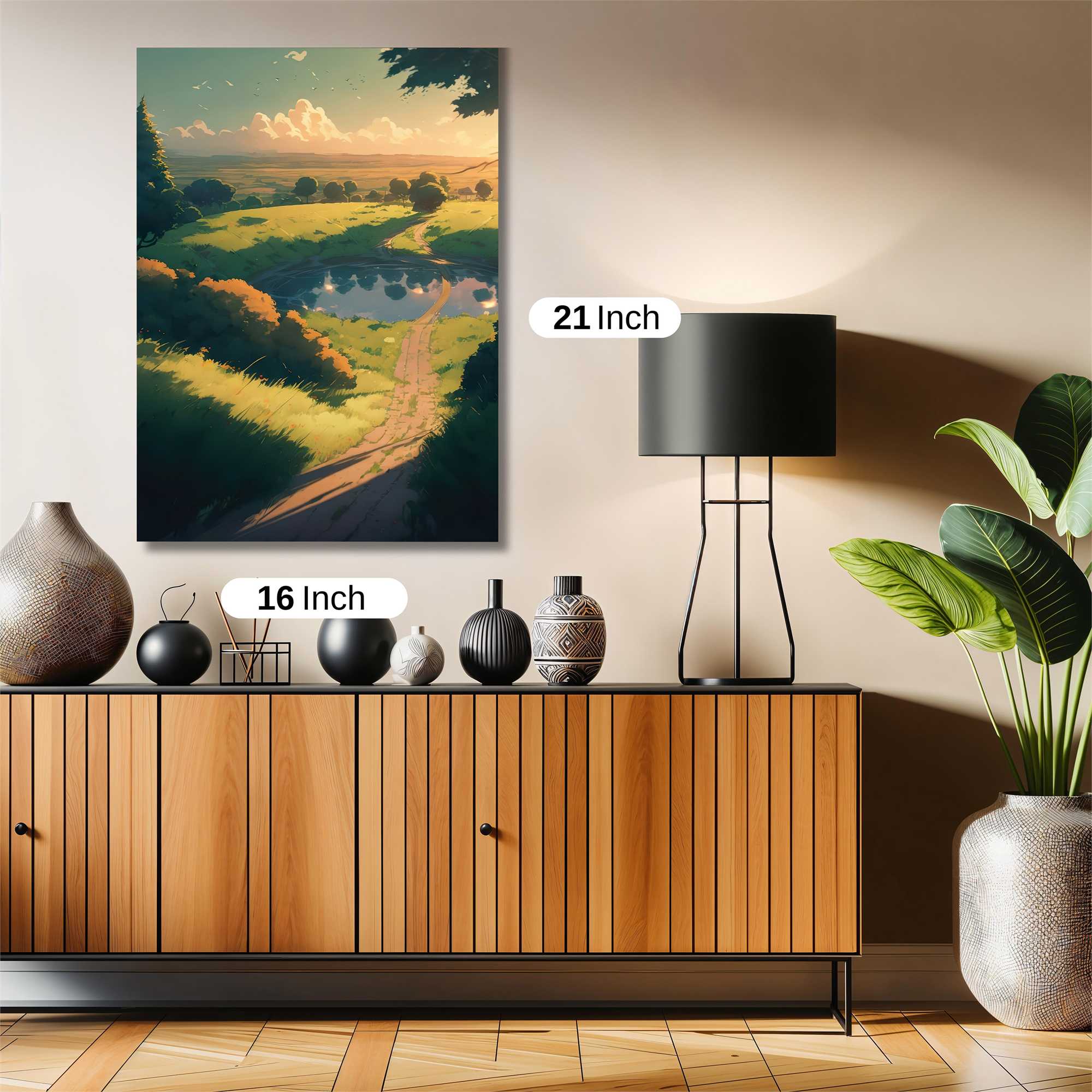 Sunset Serenity Safe Wall Magnetic / M