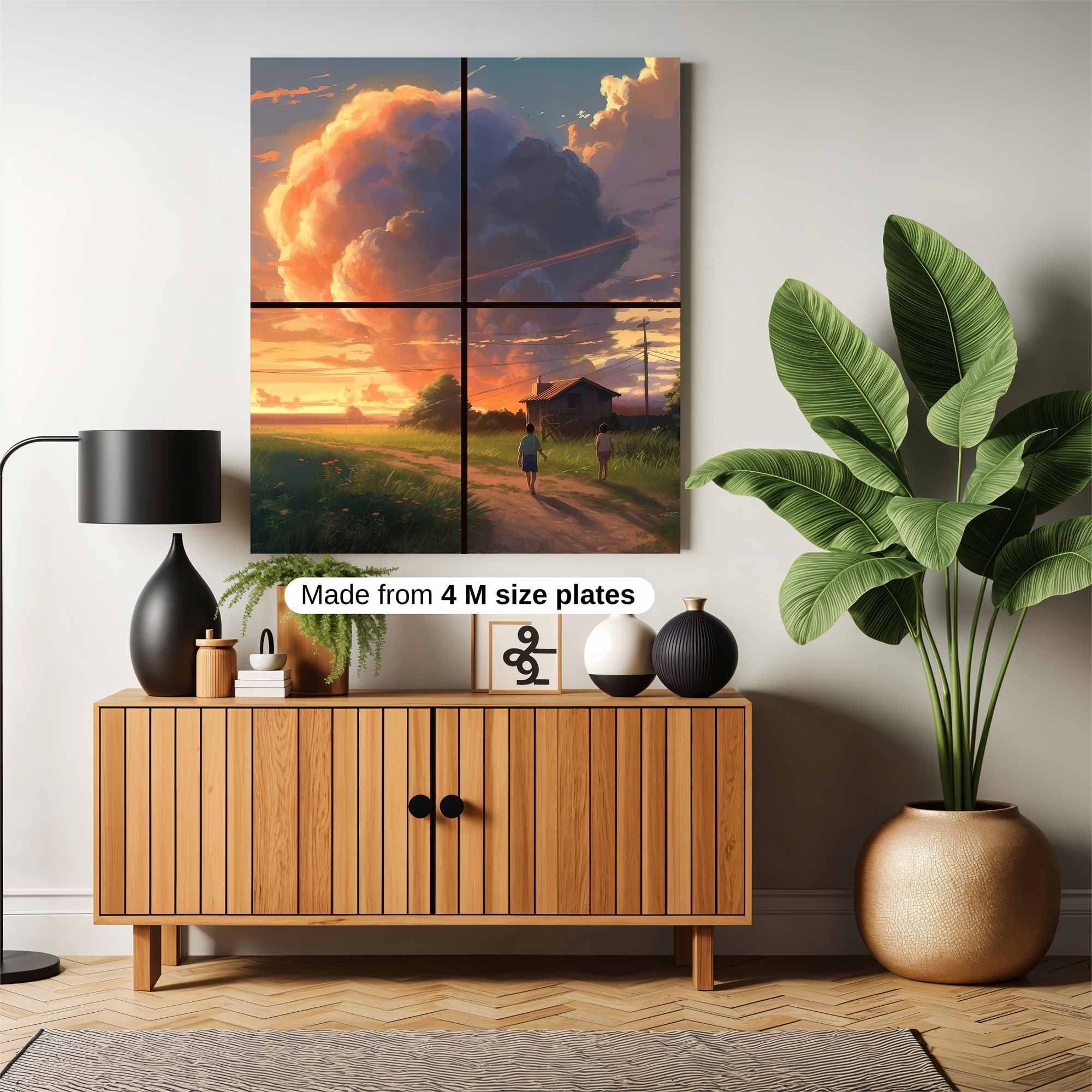 Cloudburst Serenity Safe Wall Magnetic / M