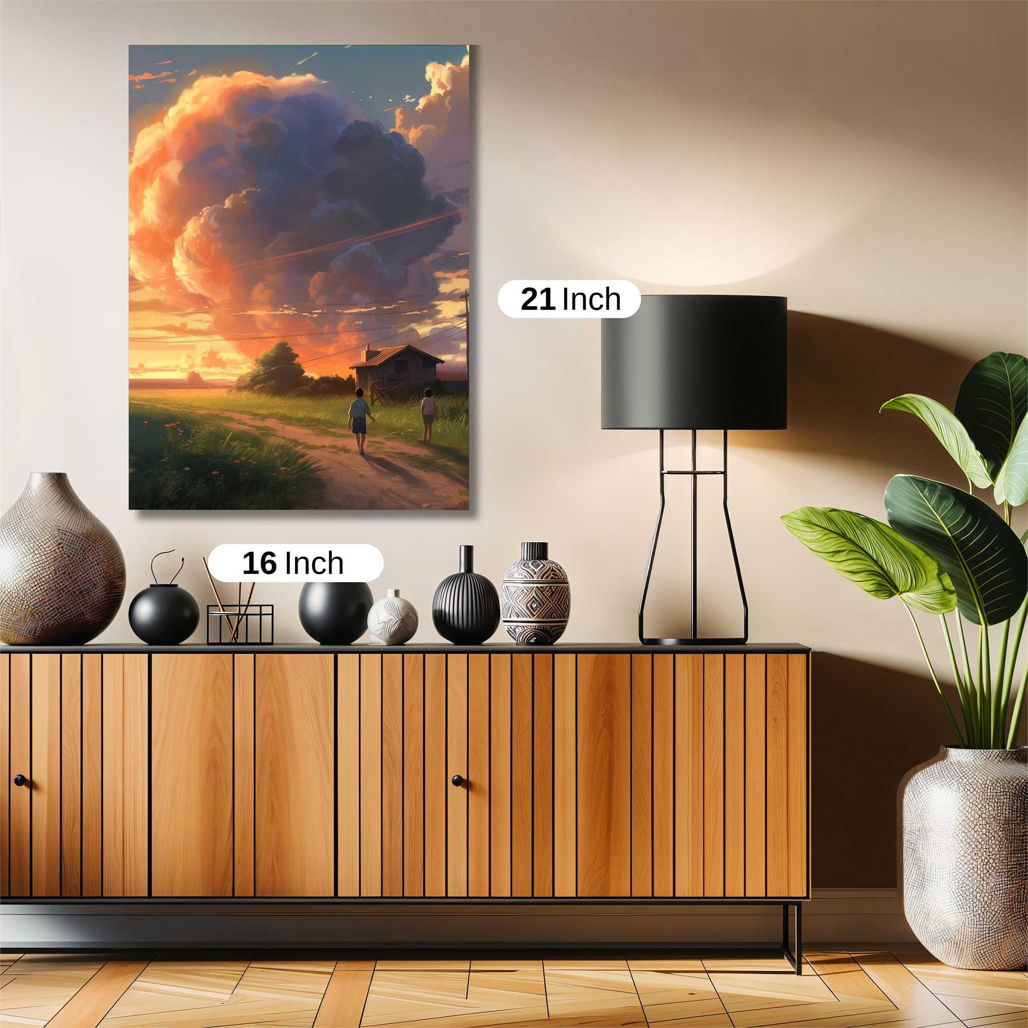 Cloudburst Serenity Safe Wall Magnetic / M