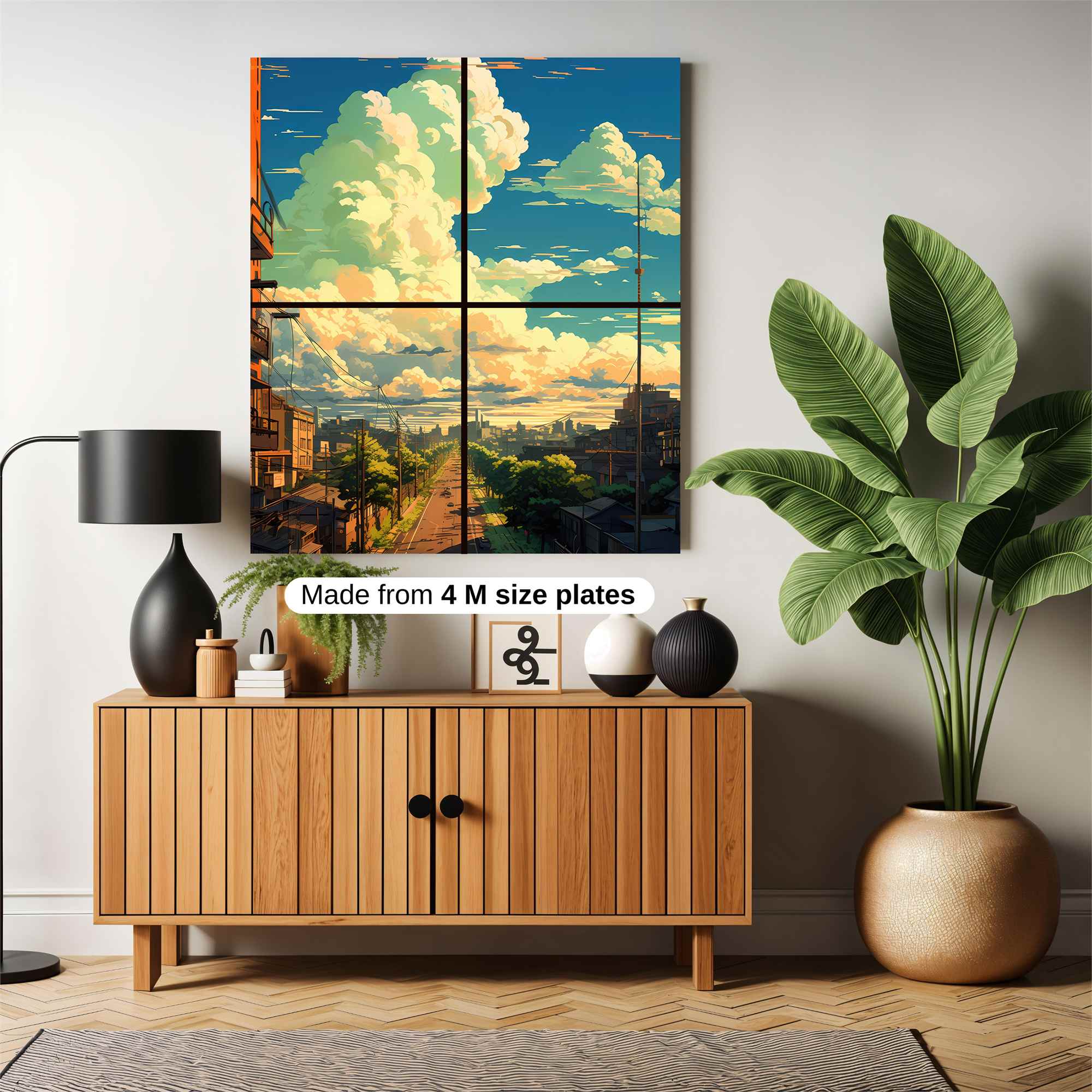 Cloudburst Serenity Safe Wall Magnetic / M