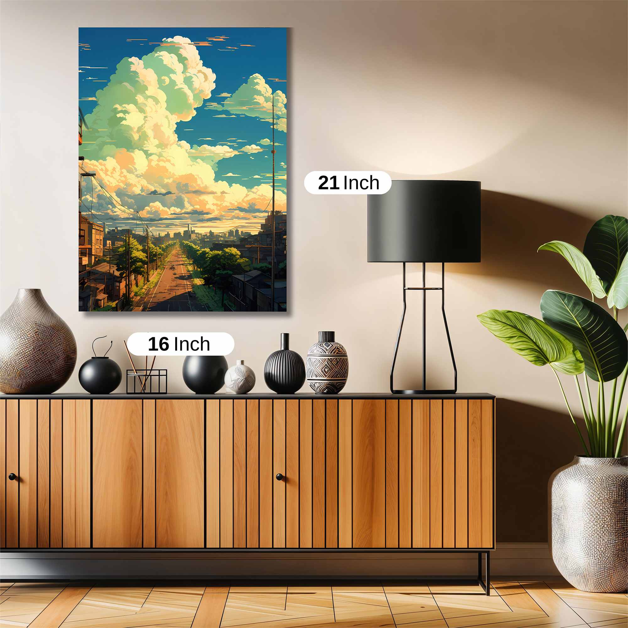 Cloudburst Serenity Safe Wall Magnetic / M