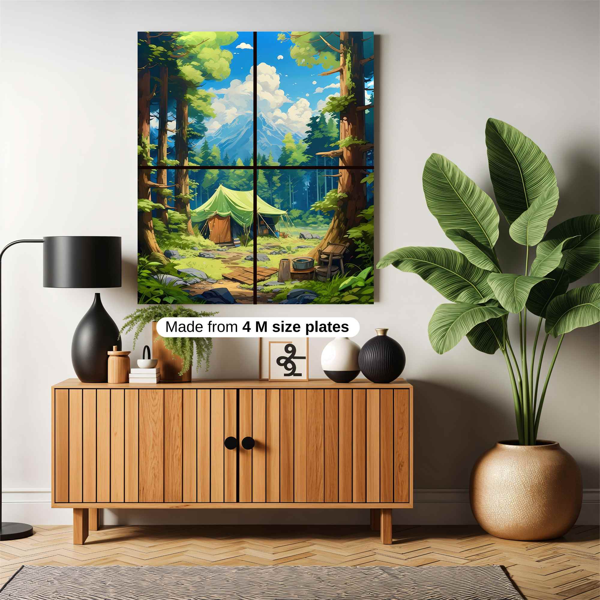 Forest Serenity Safe Wall Magnetic / M