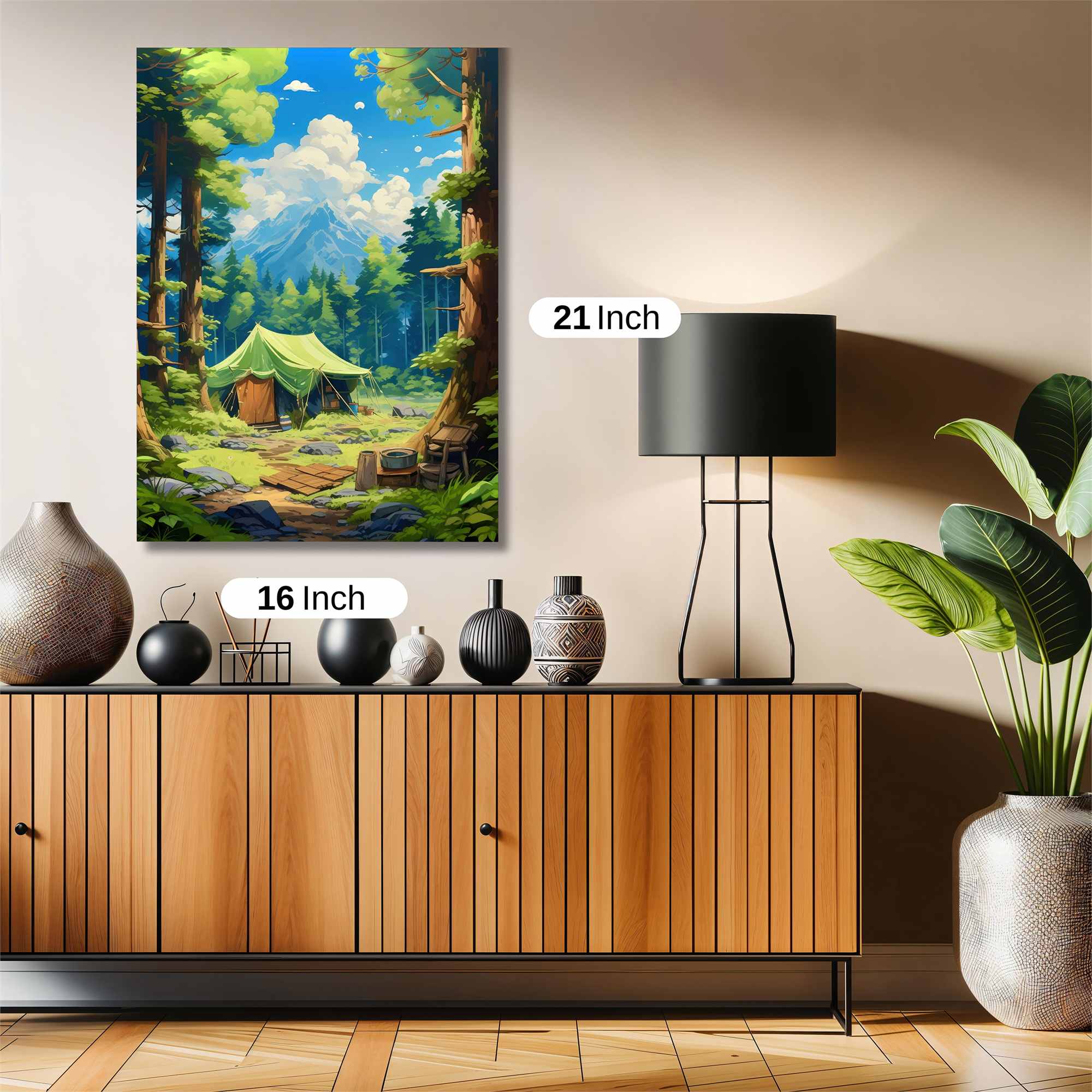 Forest Serenity Safe Wall Magnetic / M
