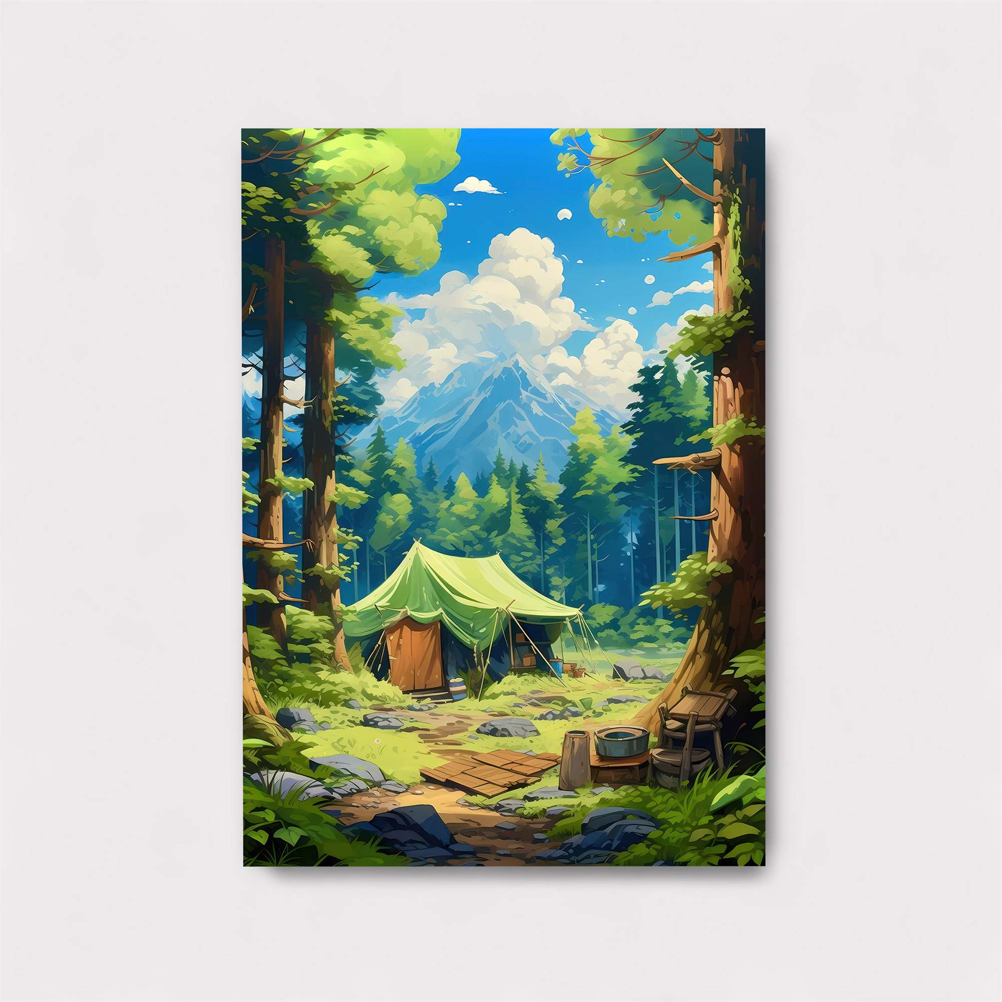 Forest Serenity Safe Wall Magnetic / M