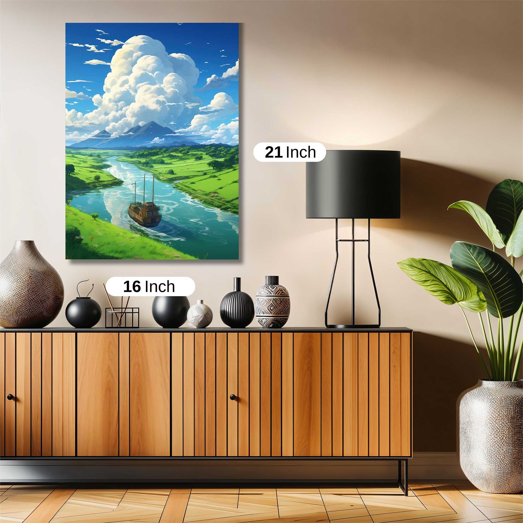 Mountain Serenity Safe Wall Magnetic / M