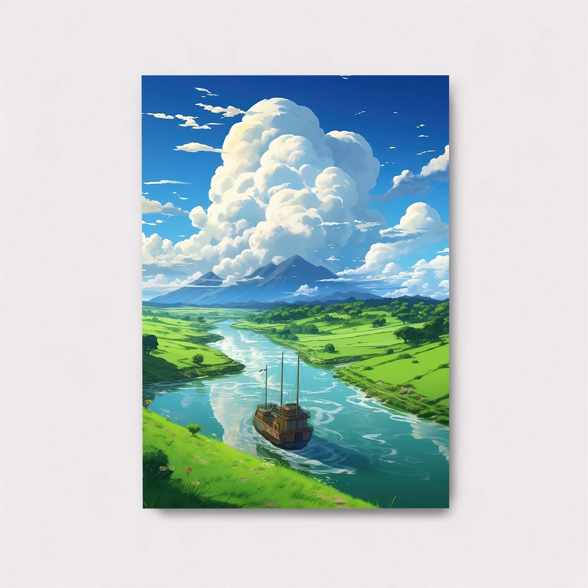 Mountain Serenity Safe Wall Magnetic / M