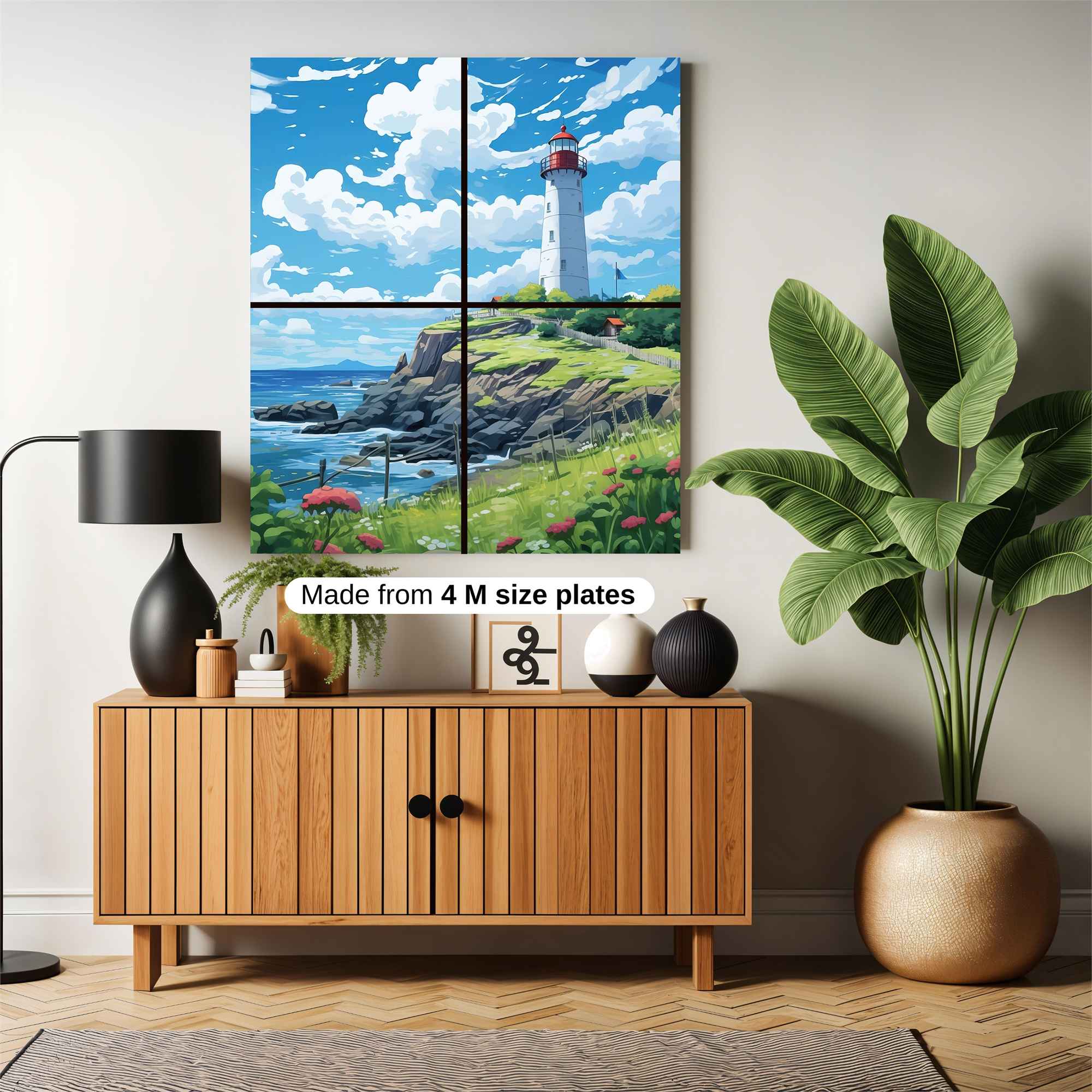 Lighthouse Serenity Safe Wall Magnetic / M