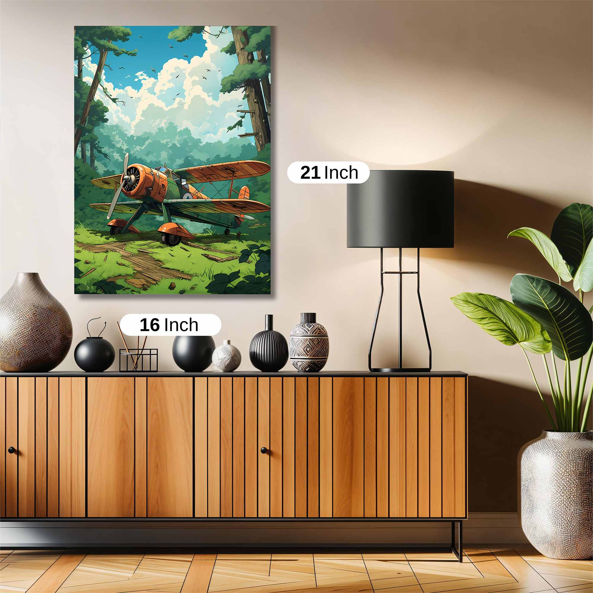 Biplane Serenity Safe Wall Magnetic / M