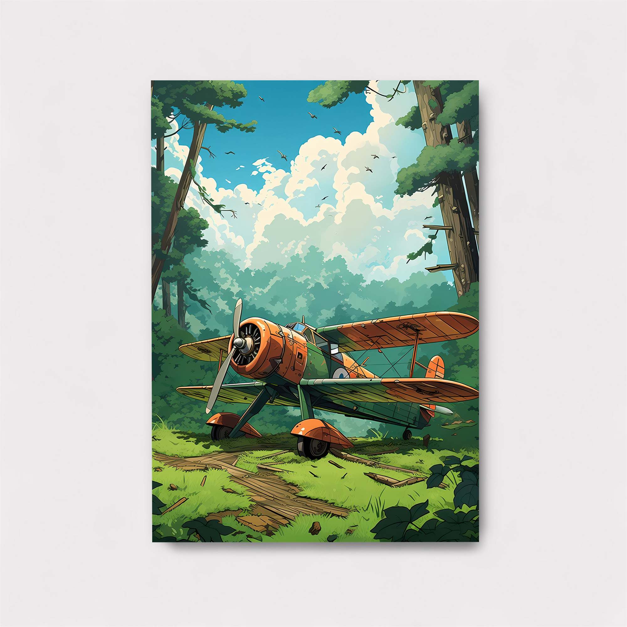 Biplane Serenity Safe Wall Magnetic / M