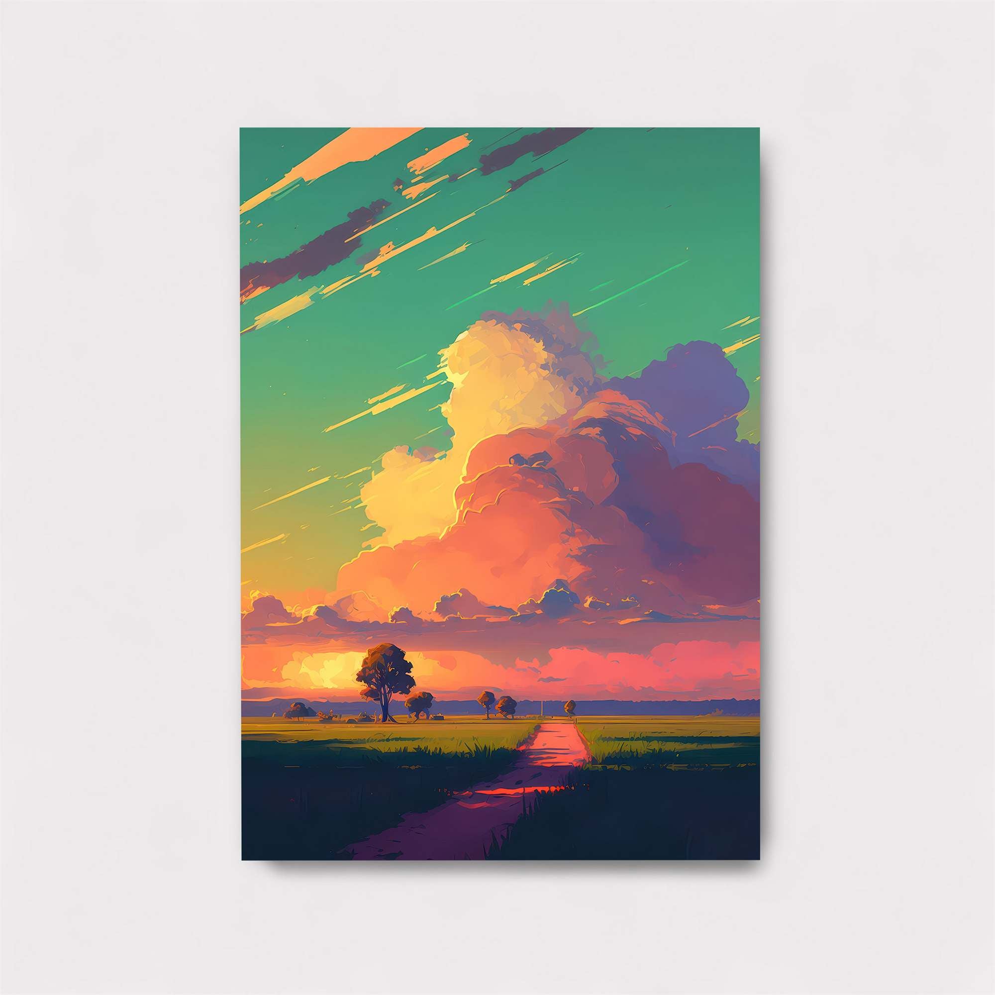 Sunset Serenity Safe Wall Magnetic / M