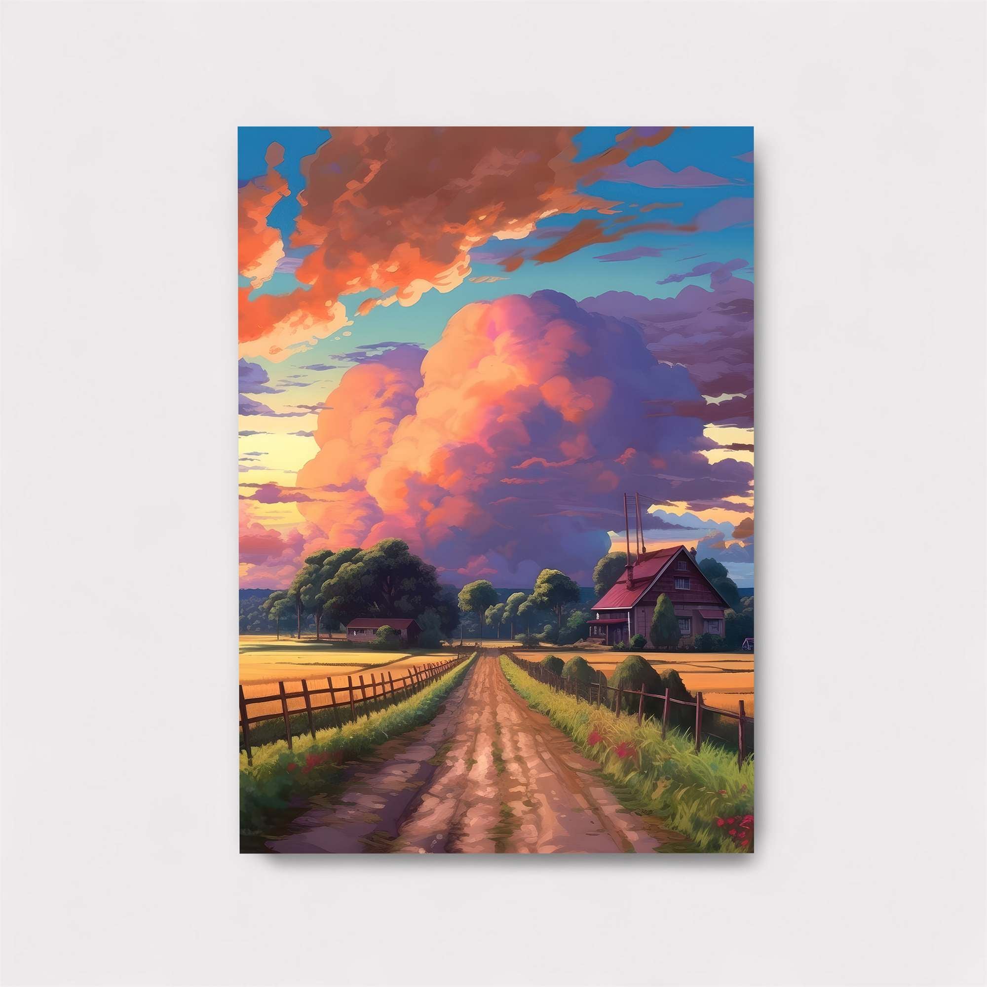 Sunset Serenity Safe Wall Magnetic / M