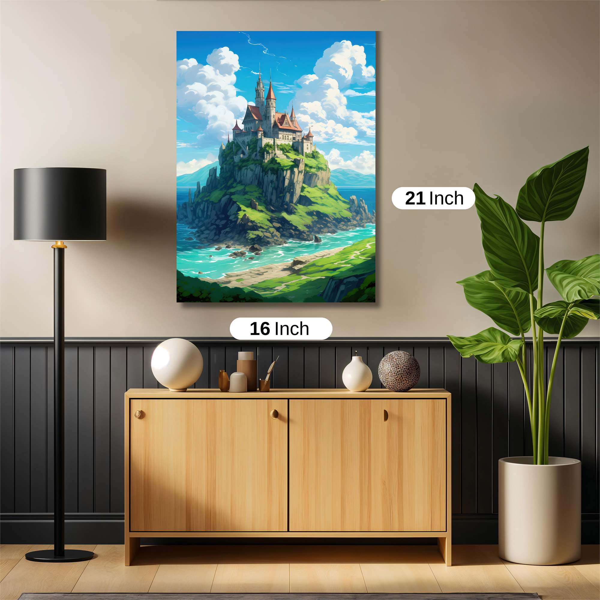 Castle Serenity Safe Wall Magnetic / M