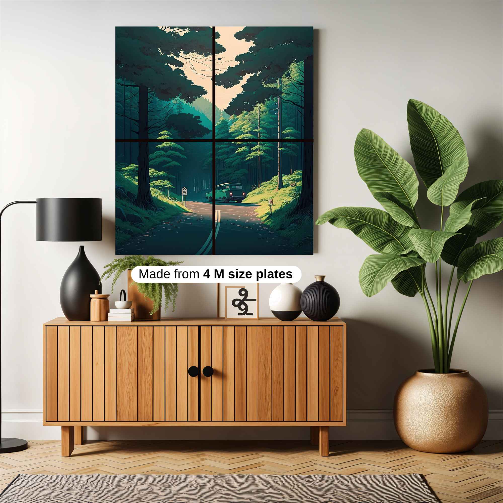 Forest Serenity Safe Wall Magnetic / M
