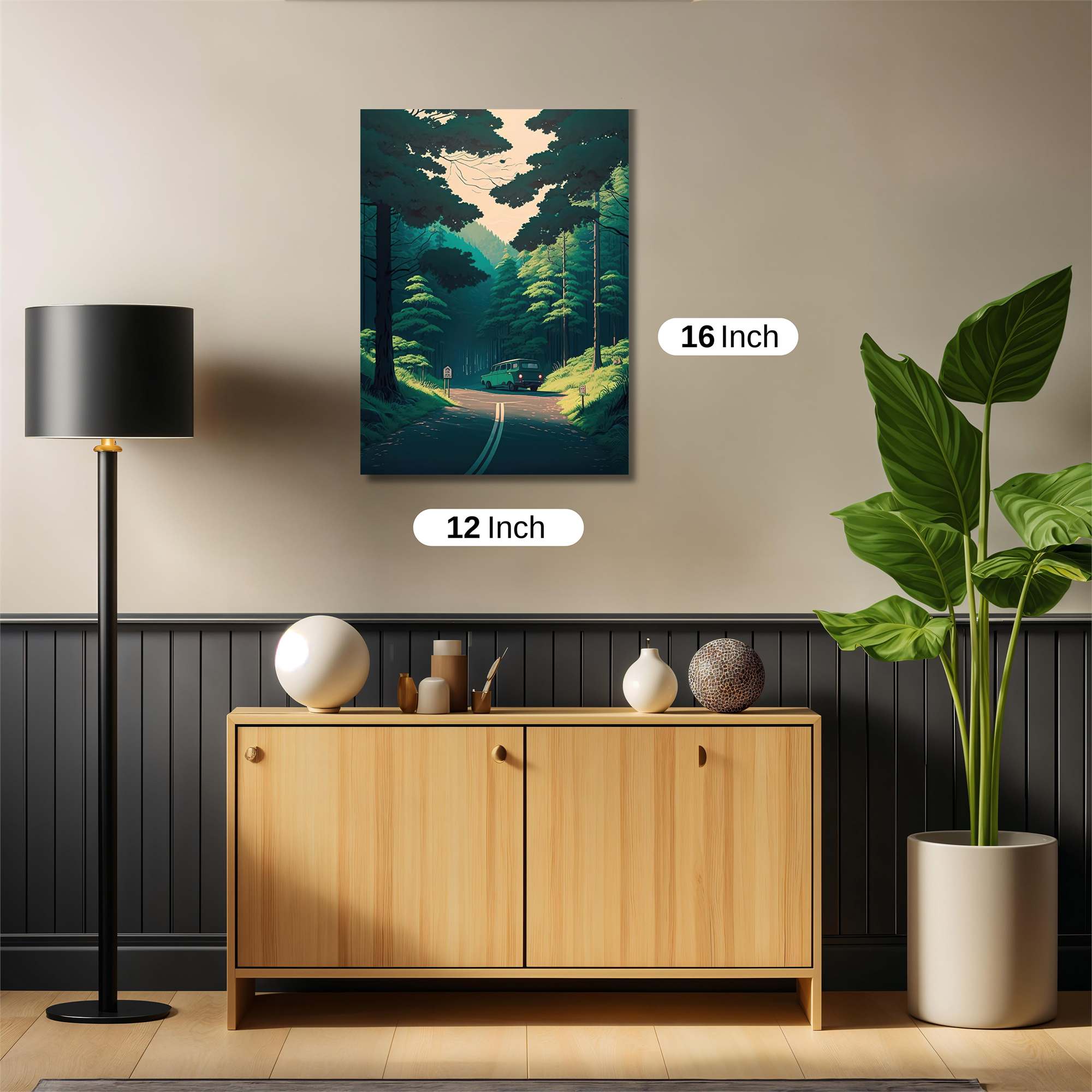 Forest Serenity Safe Wall Magnetic / M