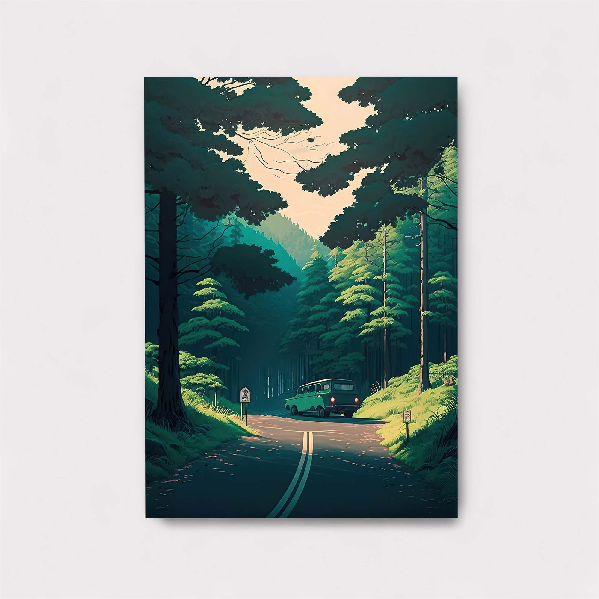 Forest Serenity Safe Wall Magnetic / M