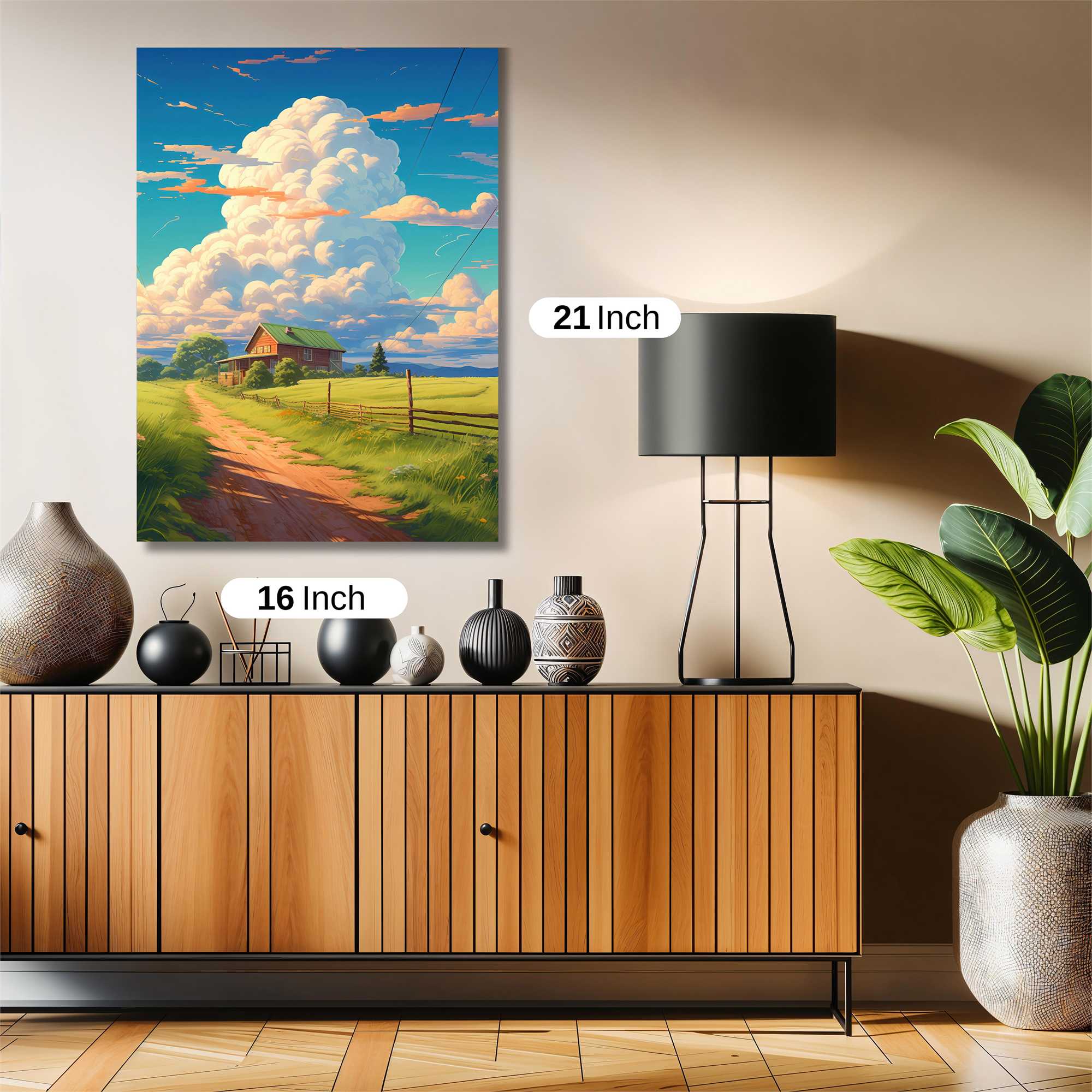 Cottage Serenity Safe Wall Magnetic / M