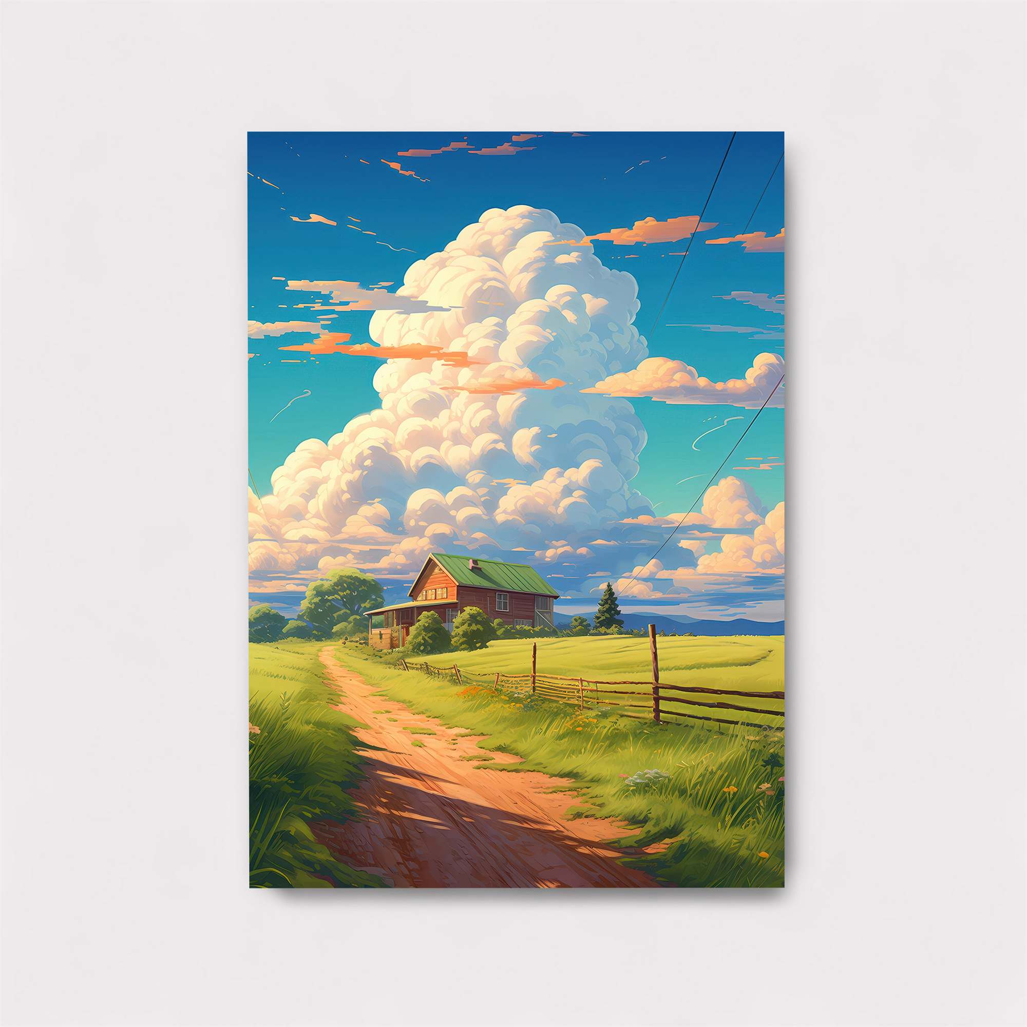 Cottage Serenity Safe Wall Magnetic / M