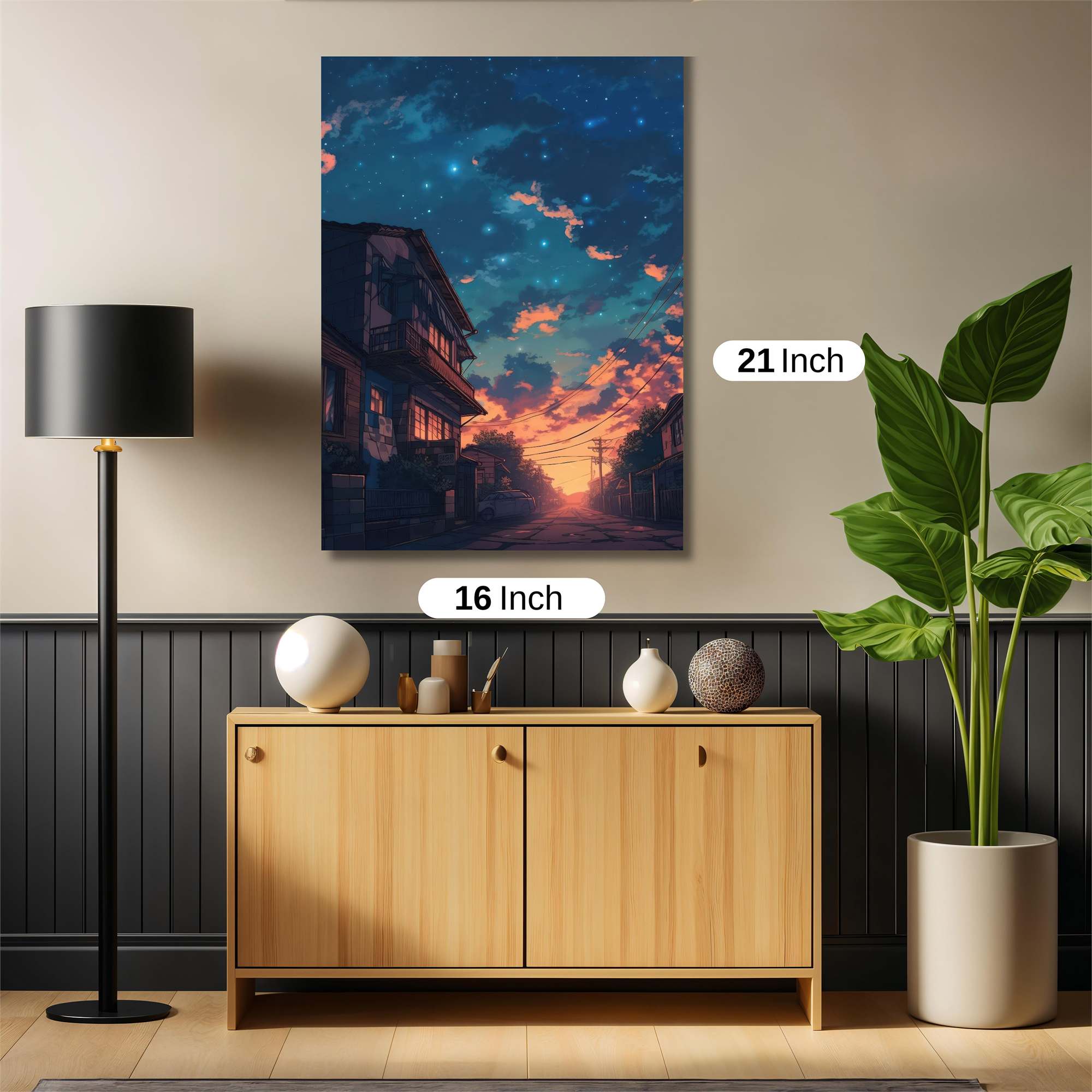 Twilight Serenity Safe Wall Magnetic / M