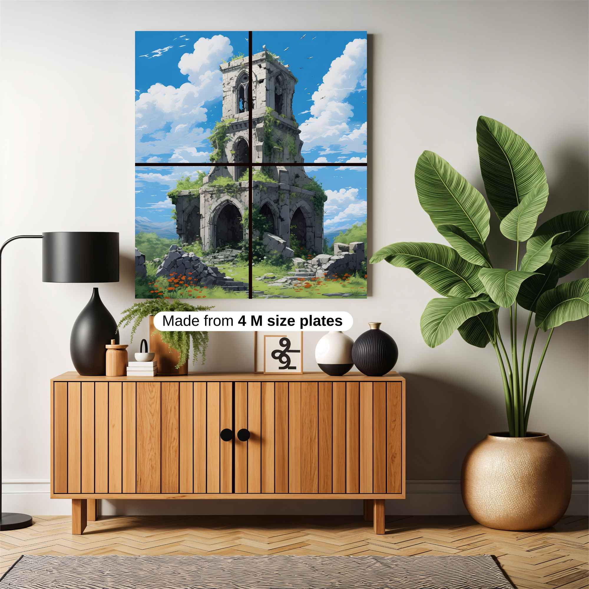 Ruin Serenity Safe Wall Magnetic / M