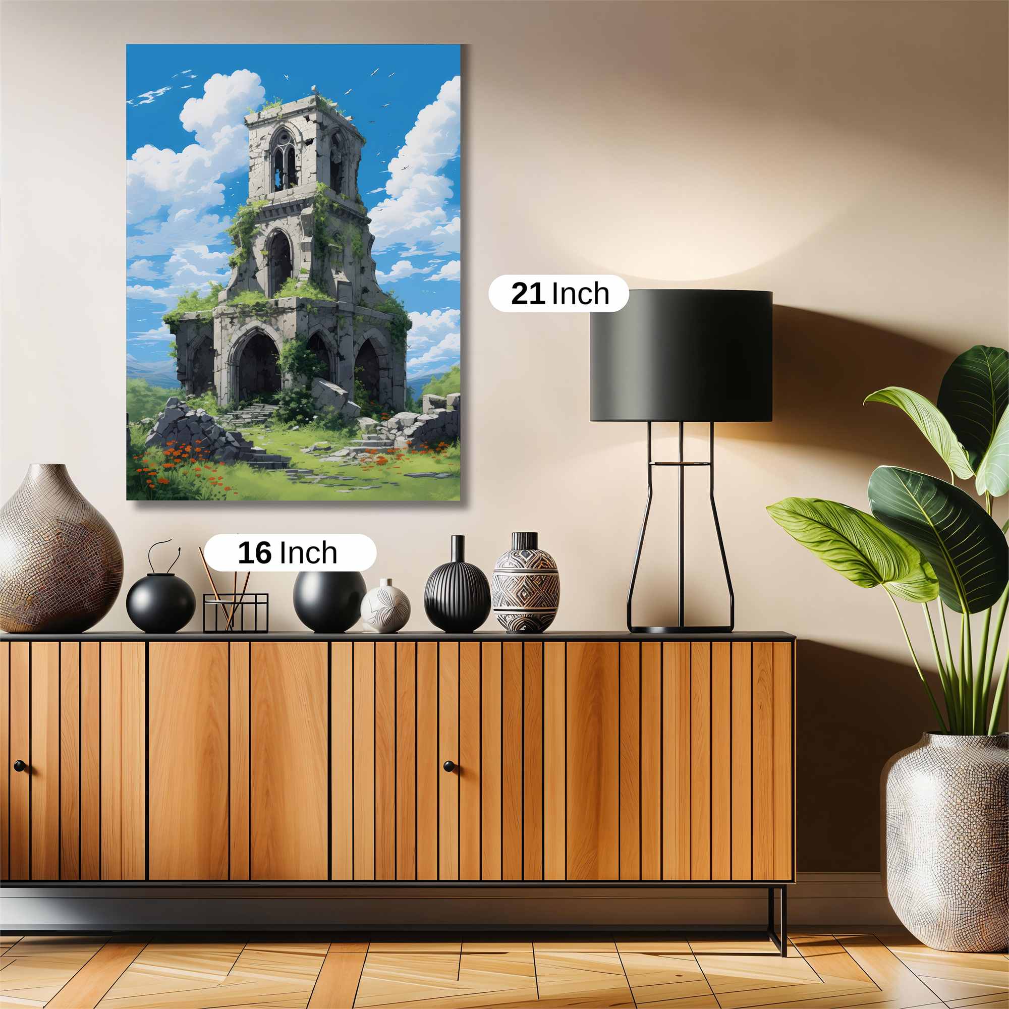 Ruin Serenity Safe Wall Magnetic / M