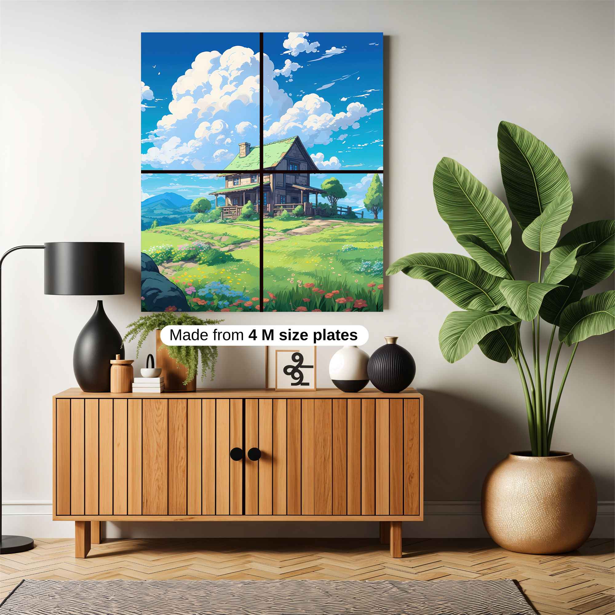 Cottage Serenity Safe Wall Magnetic / M