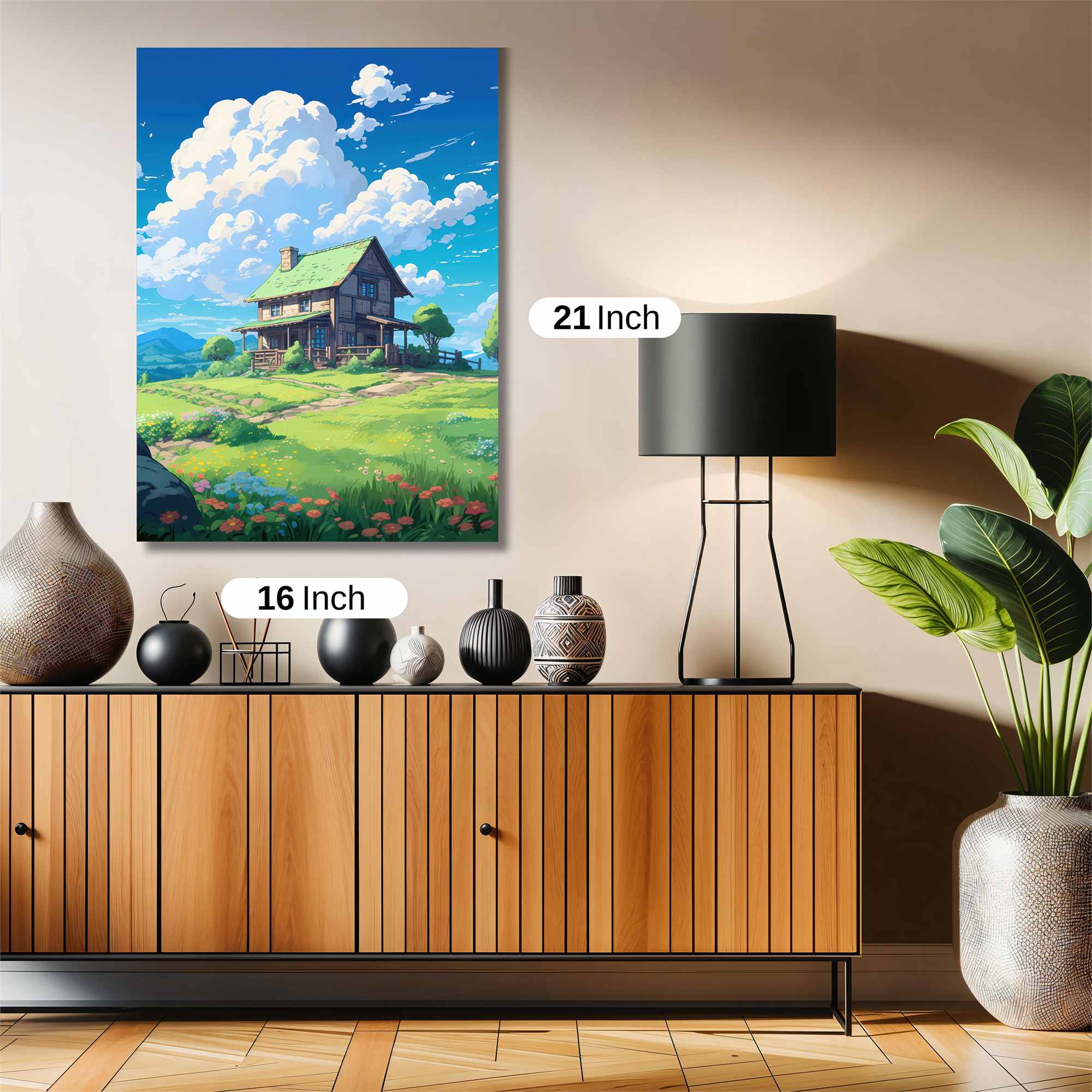 Cottage Serenity Safe Wall Magnetic / M