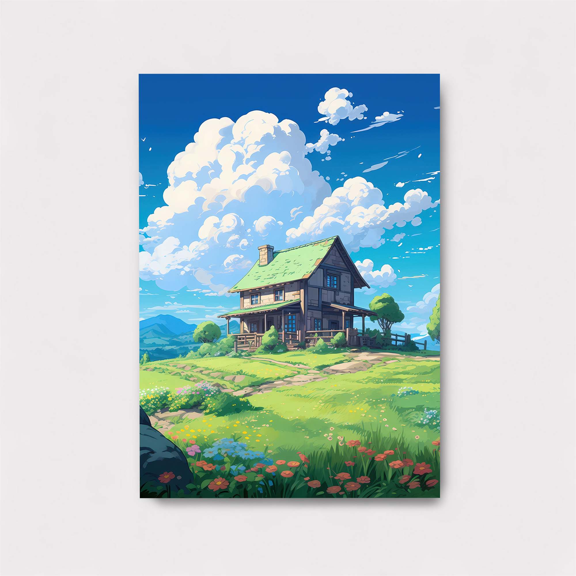 Cottage Serenity Safe Wall Magnetic / M