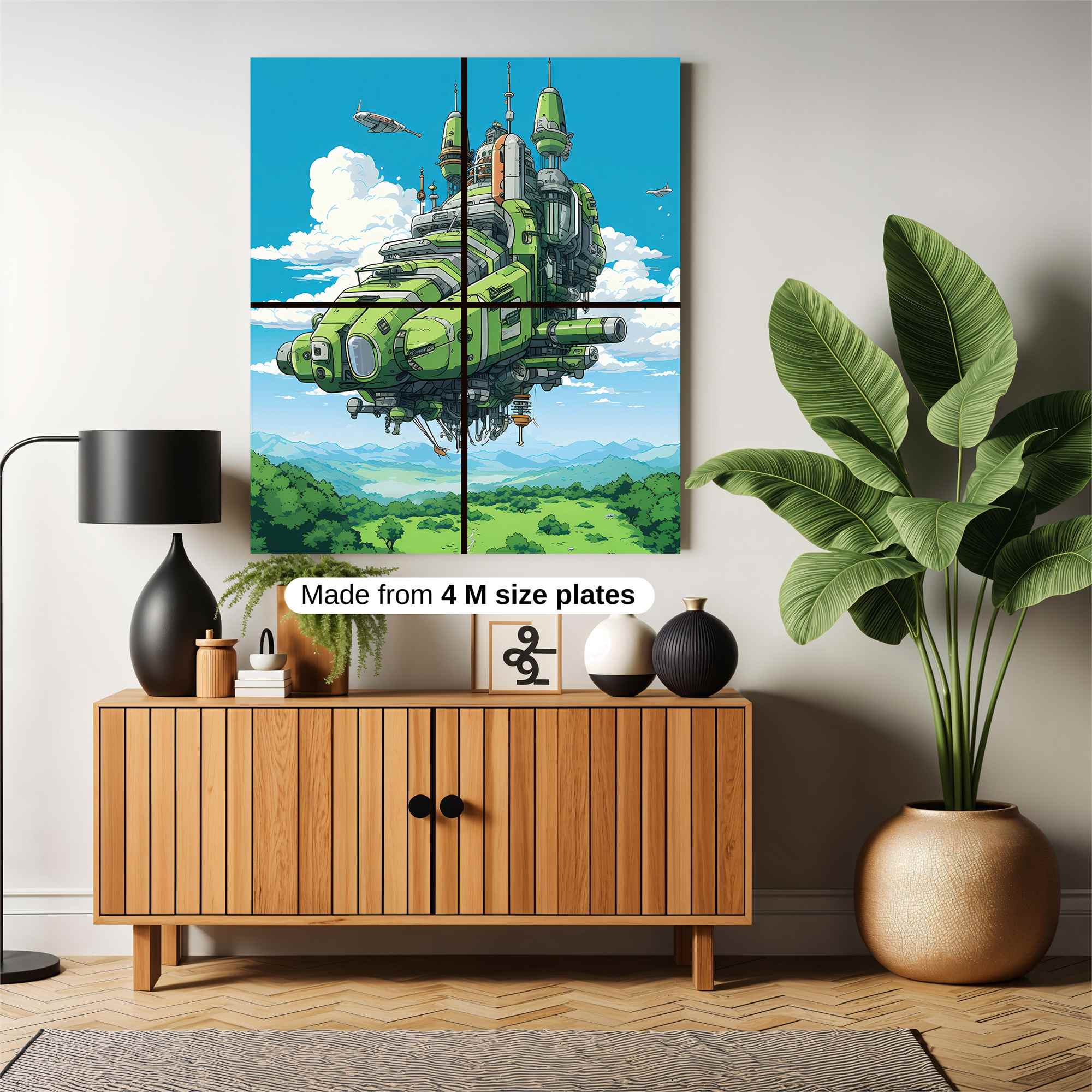 Castle Afloat Safe Wall Magnetic / M