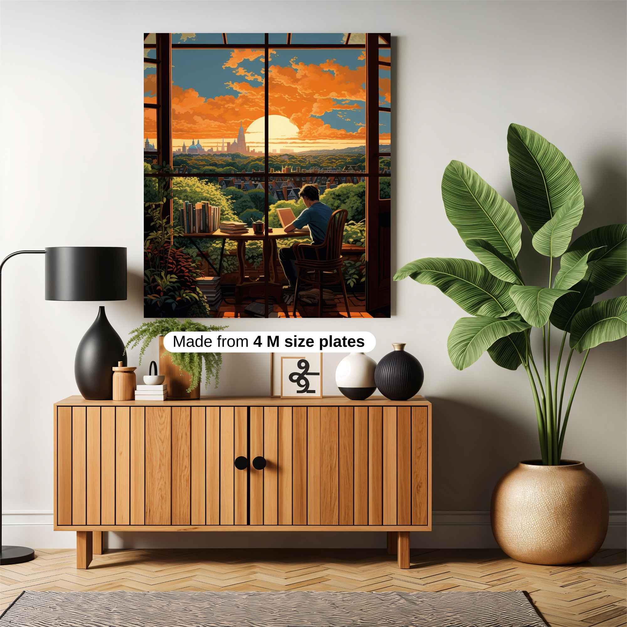 Sunset Muse Safe Wall Magnetic / M