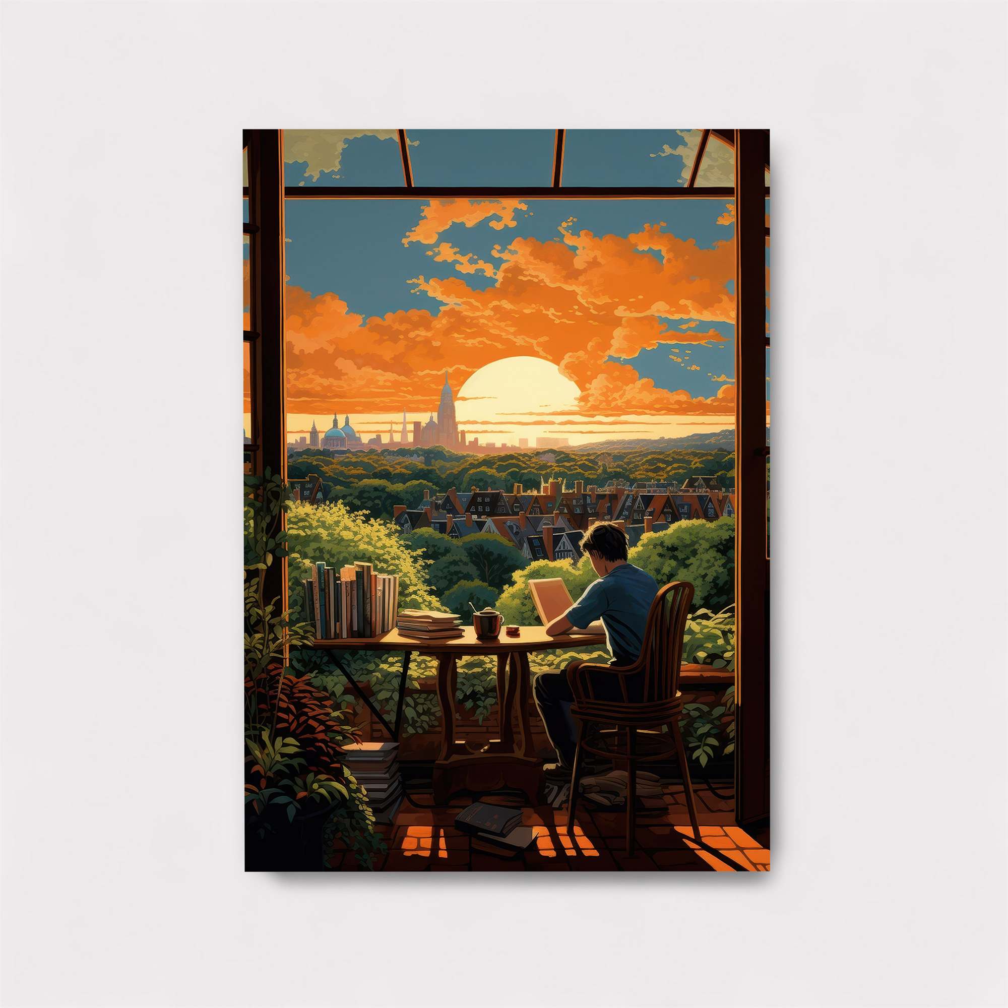 Sunset Muse Safe Wall Magnetic / M