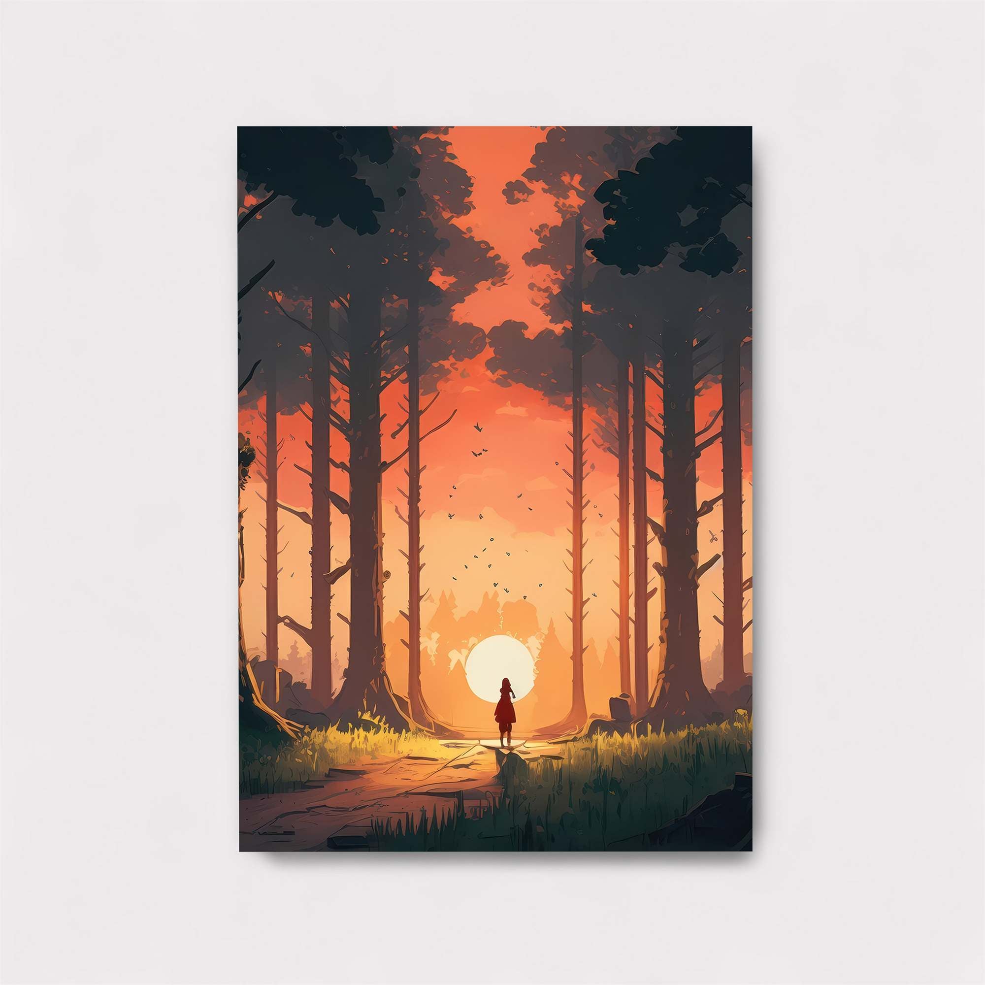 Sunset Serenity Safe Wall Magnetic / M