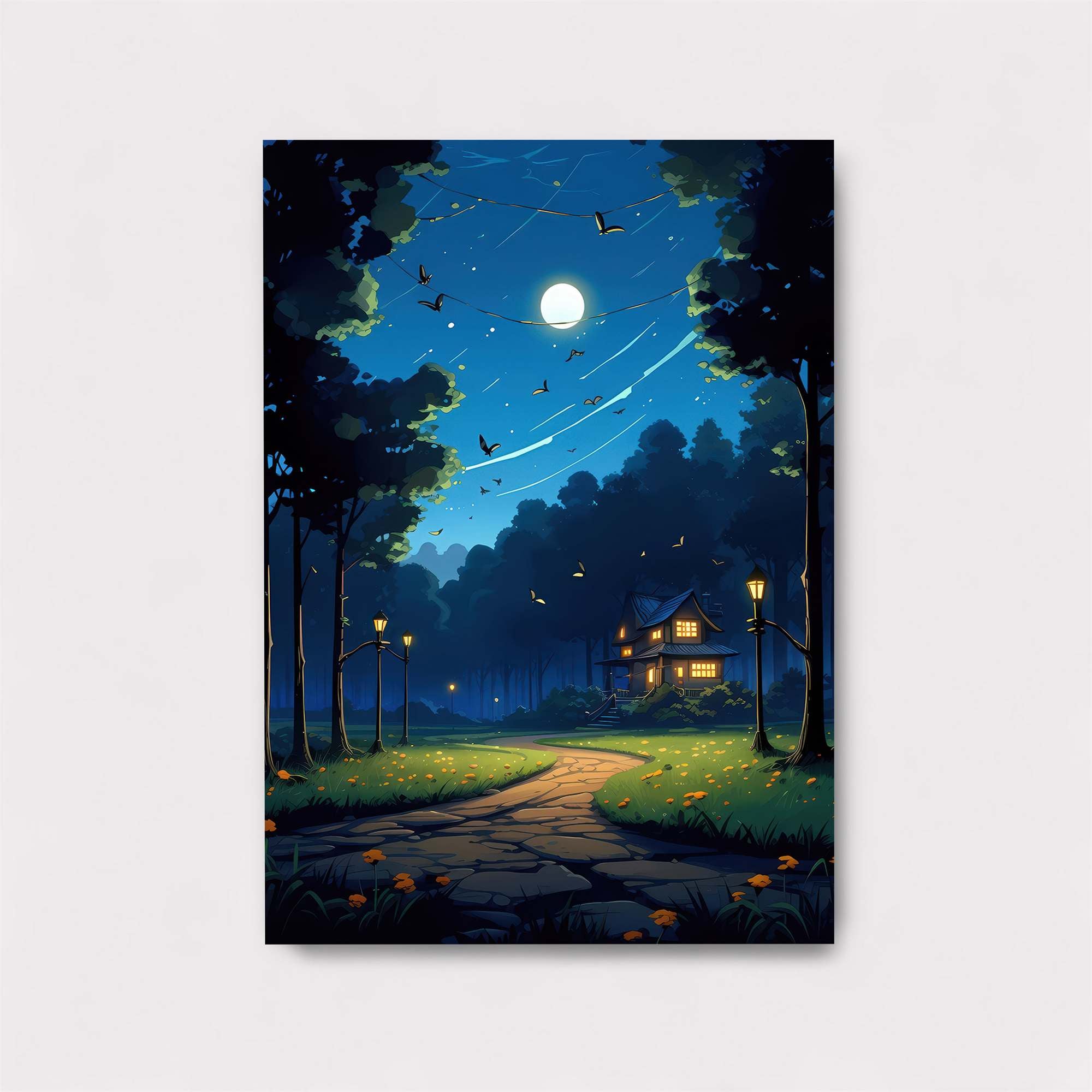 Moonlit Serenity Safe Wall Magnetic / M