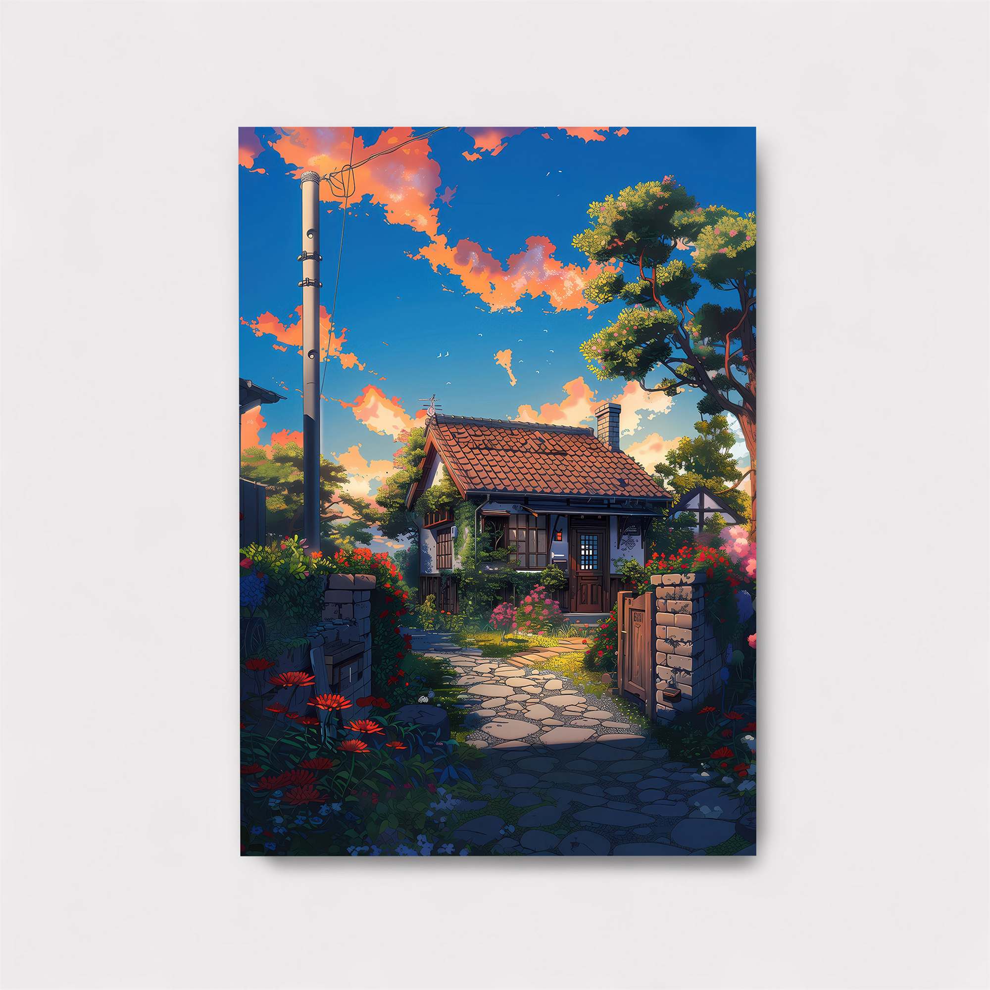 Cottage Serenity Safe Wall Magnetic / M