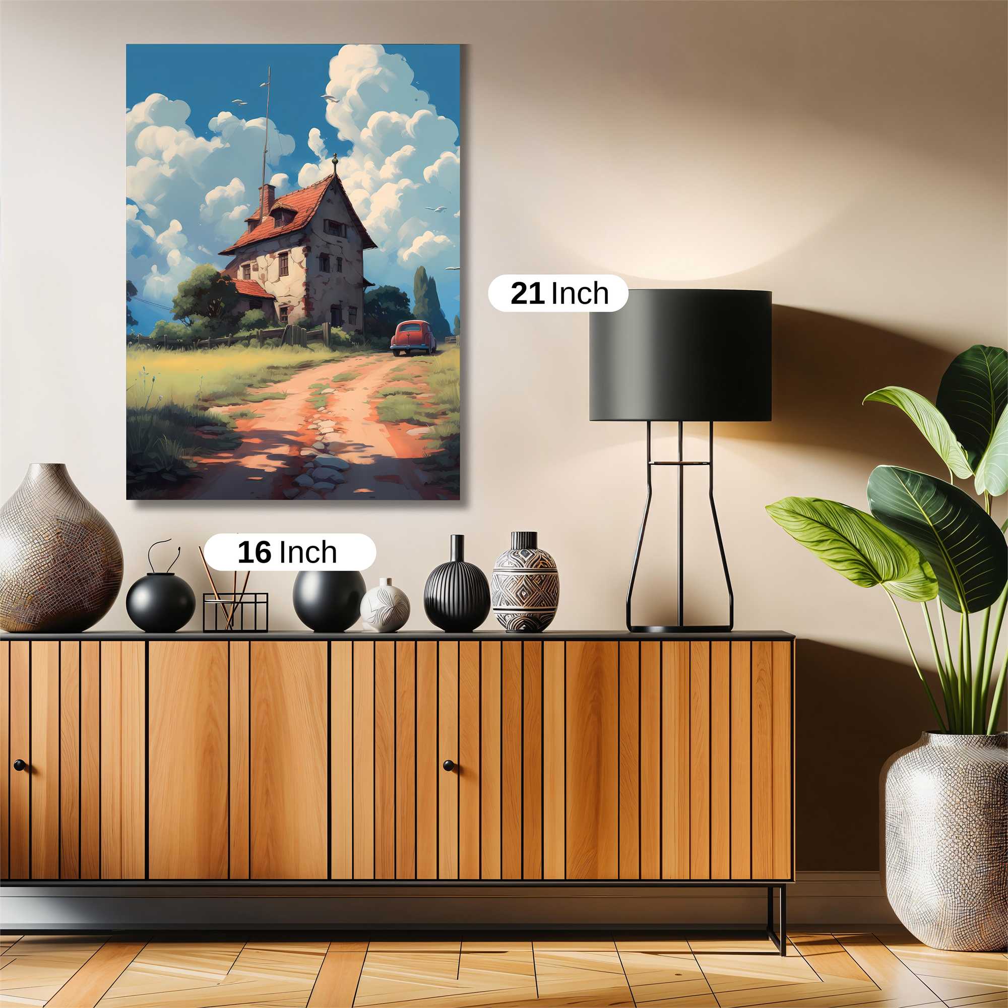 Rustic Serenity Safe Wall Magnetic / M