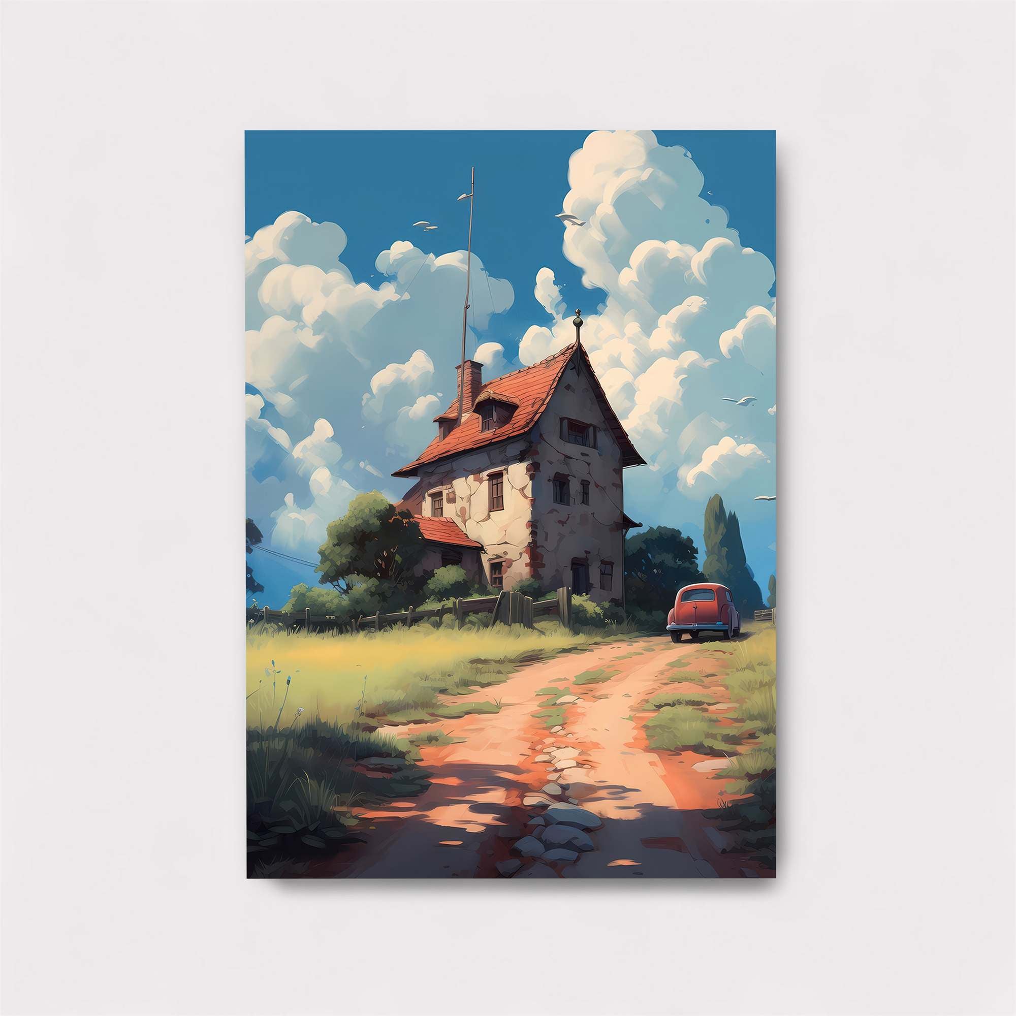 Rustic Serenity Safe Wall Magnetic / M