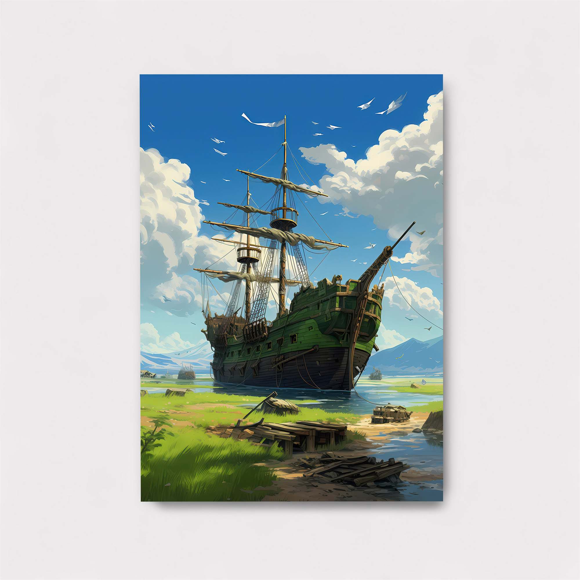 Ghostly Serenity Safe Wall Magnetic / M