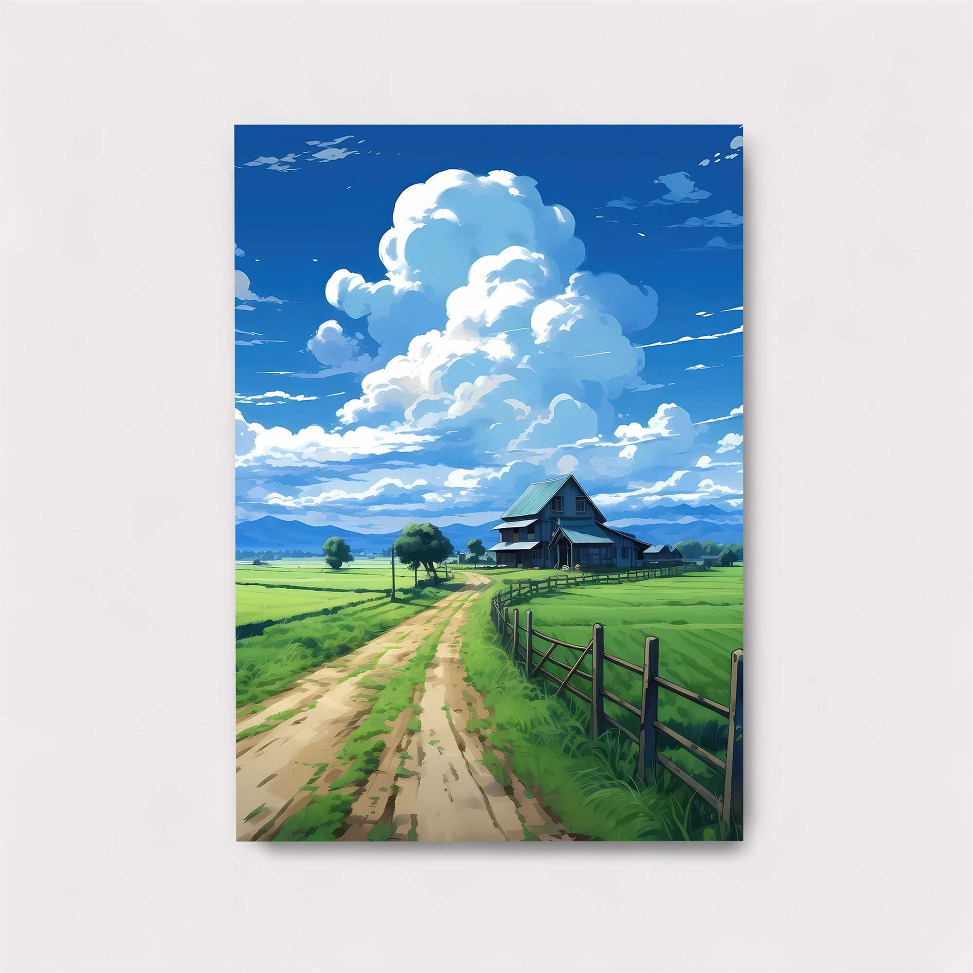 Countryside Serenity Safe Wall Magnetic / M