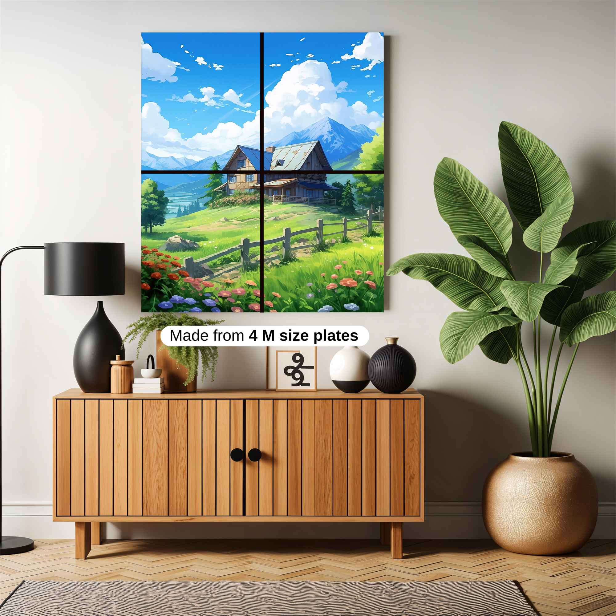 Cabin Serenity Safe Wall Magnetic / M