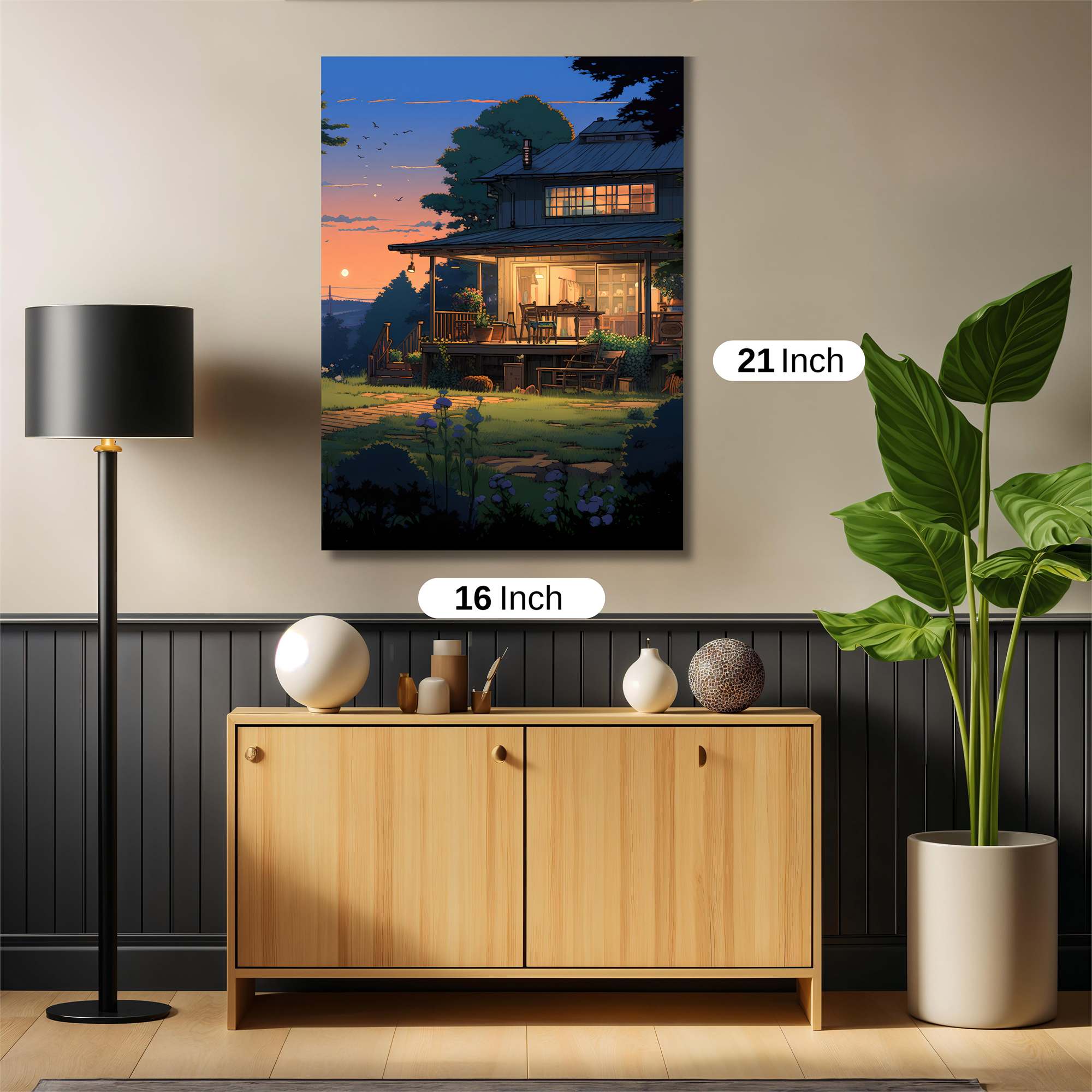 Twilight Serenity Safe Wall Magnetic / M