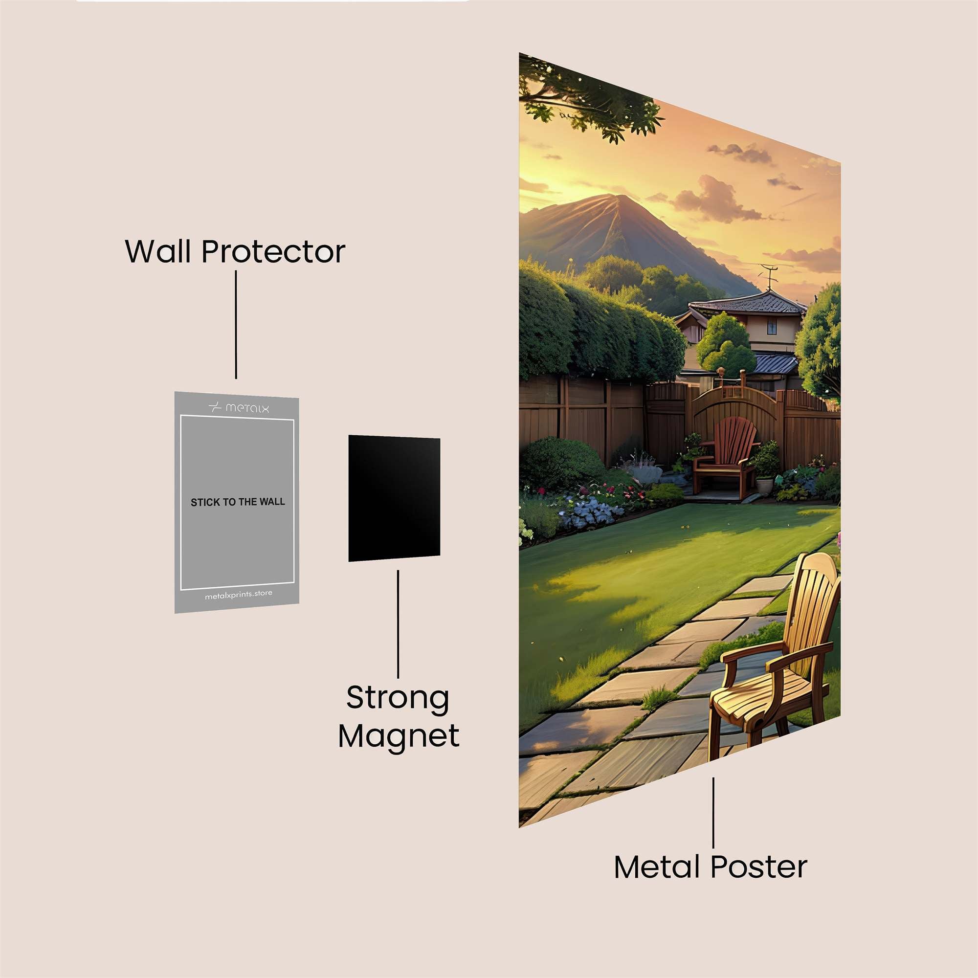 Fuji Serenity Safe Wall Magnetic / M