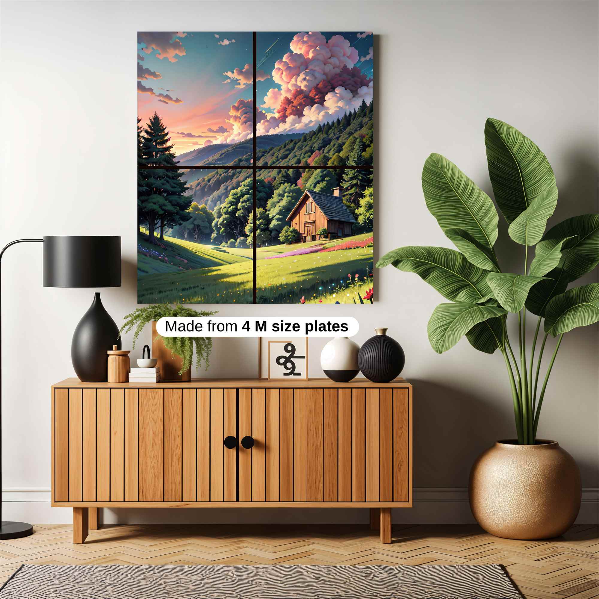 Sunset Serenity Safe Wall Magnetic / M