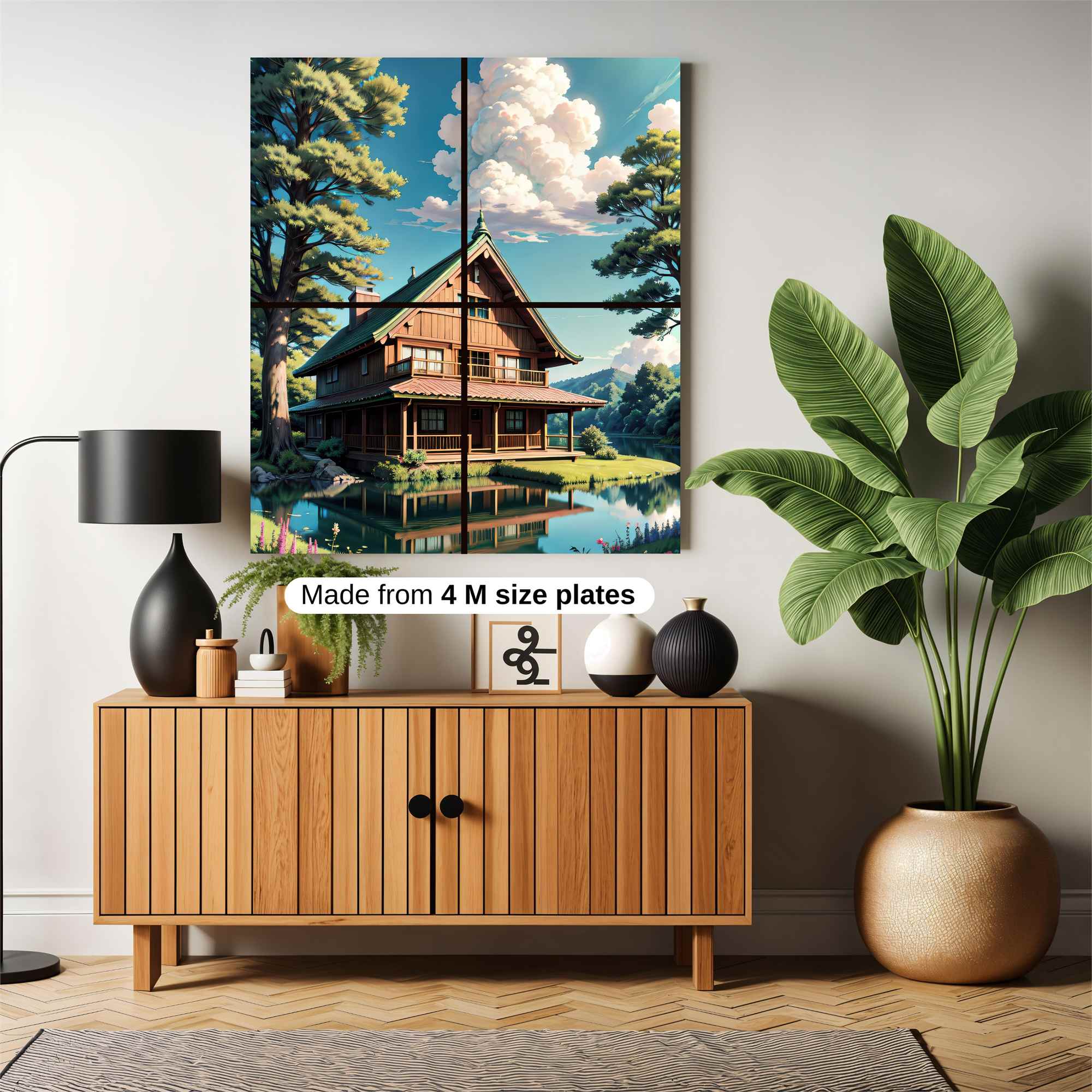 Cabin Serenity Safe Wall Magnetic / M