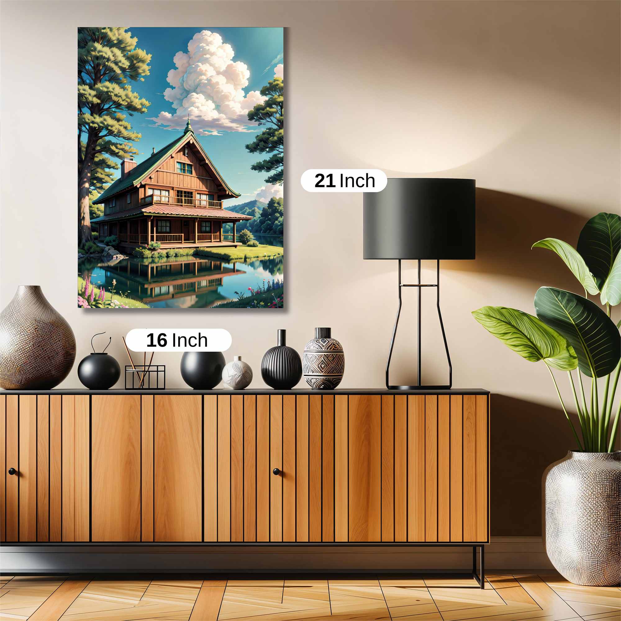 Cabin Serenity Safe Wall Magnetic / M