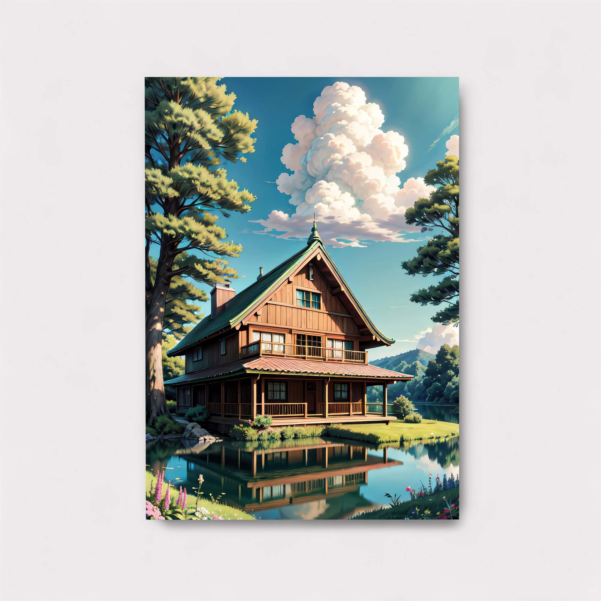 Cabin Serenity Safe Wall Magnetic / M