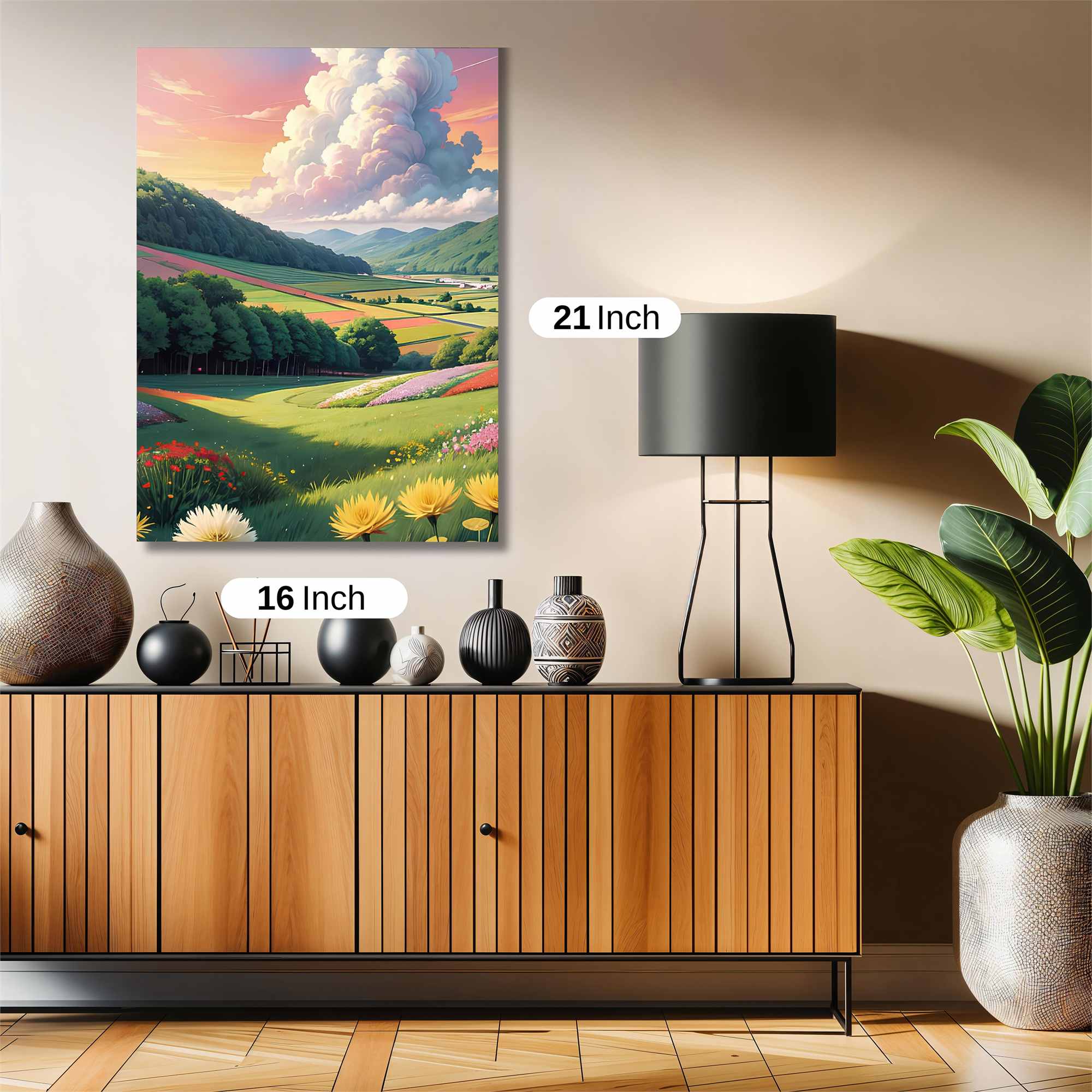Sunset Serenity Safe Wall Magnetic / M